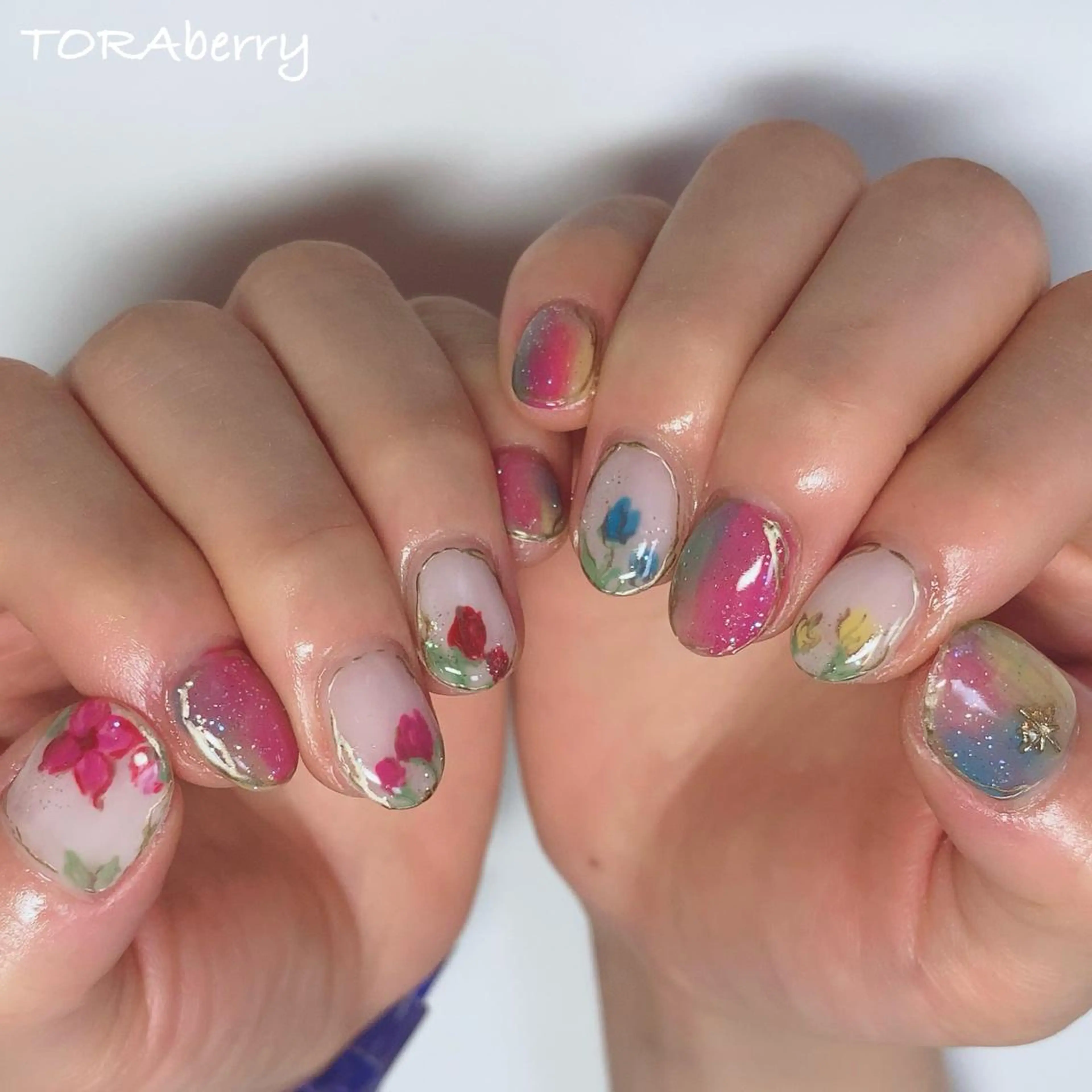 ネイル ハンドネイル ネイリスト なつみのネイルデザイン