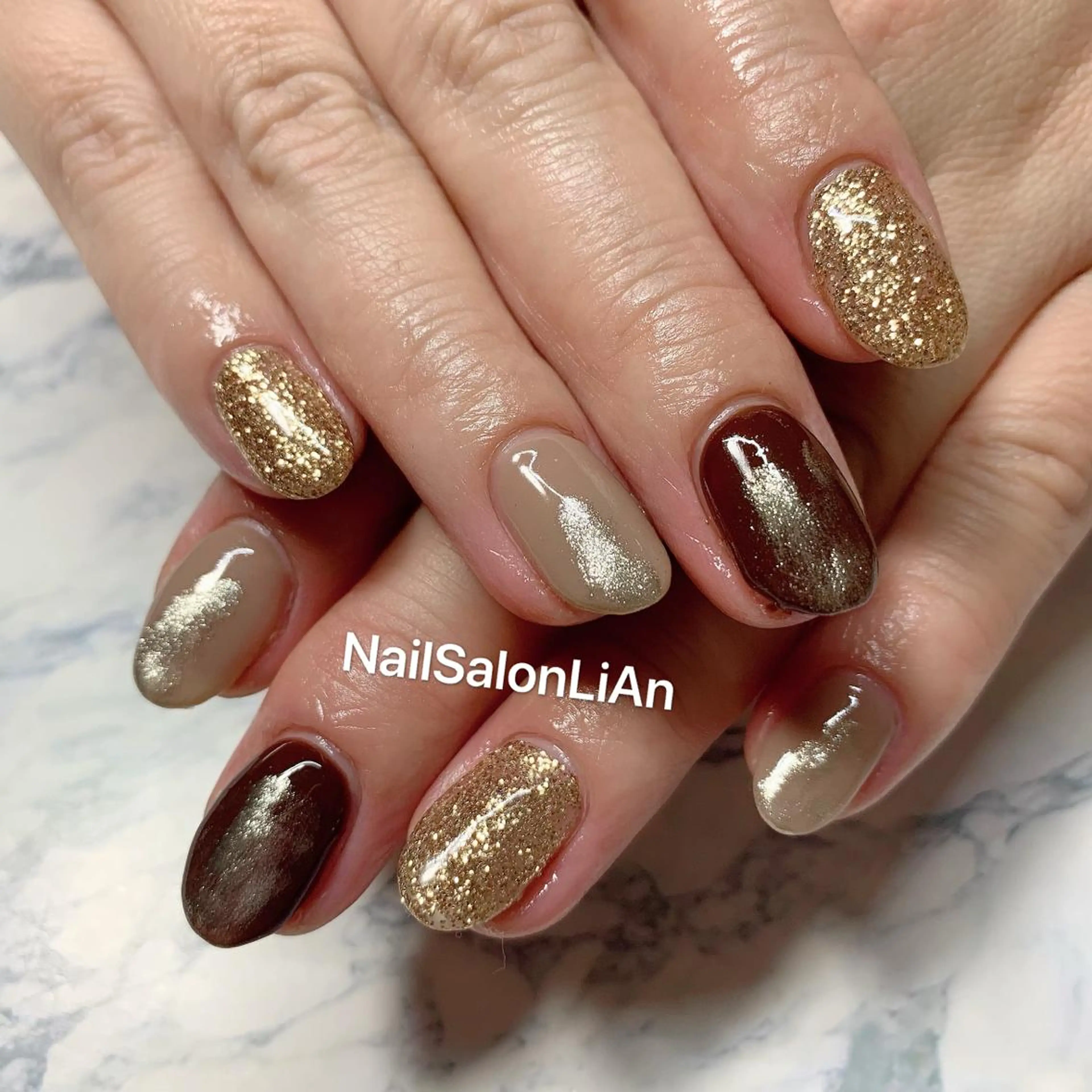 ネイル ハンドネイル NailSalon LiAnのネイルデザイン