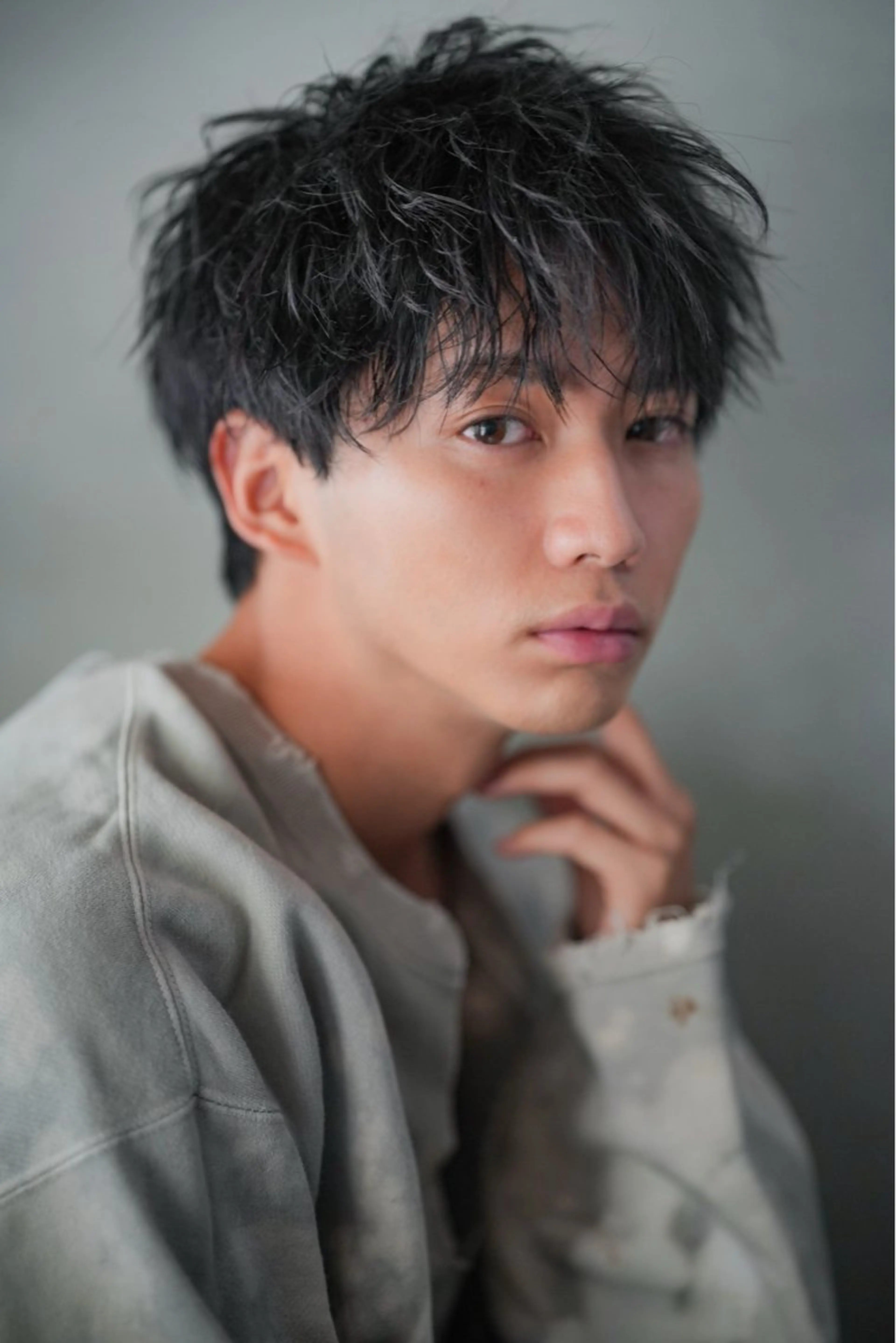 パーマ メンズ レディースパーマ モデル募集RIKOのヘアスタイル