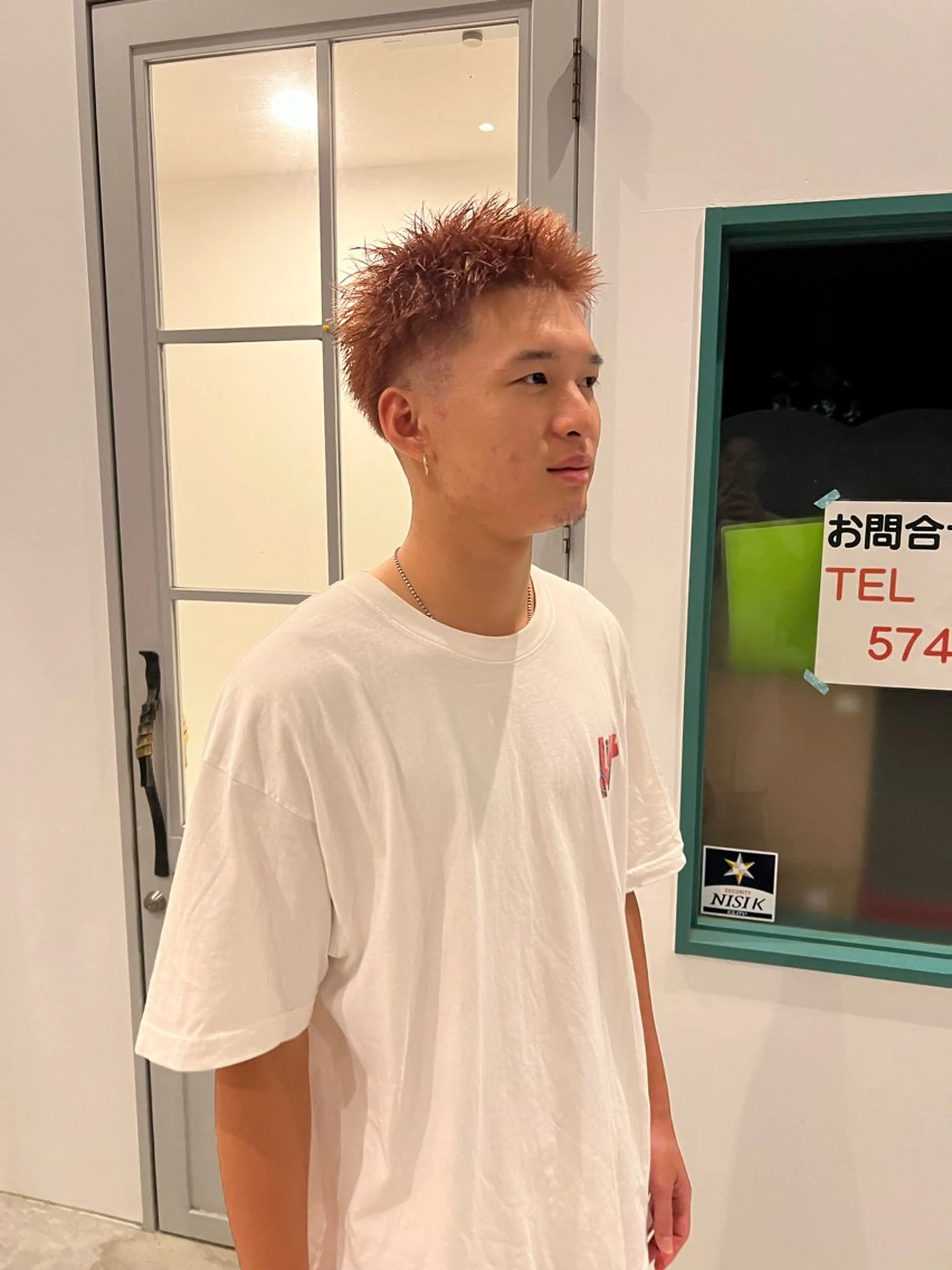 ショート カラー メンズ 宮内大輔 /髪質改善/艶カラーのヘアスタイル