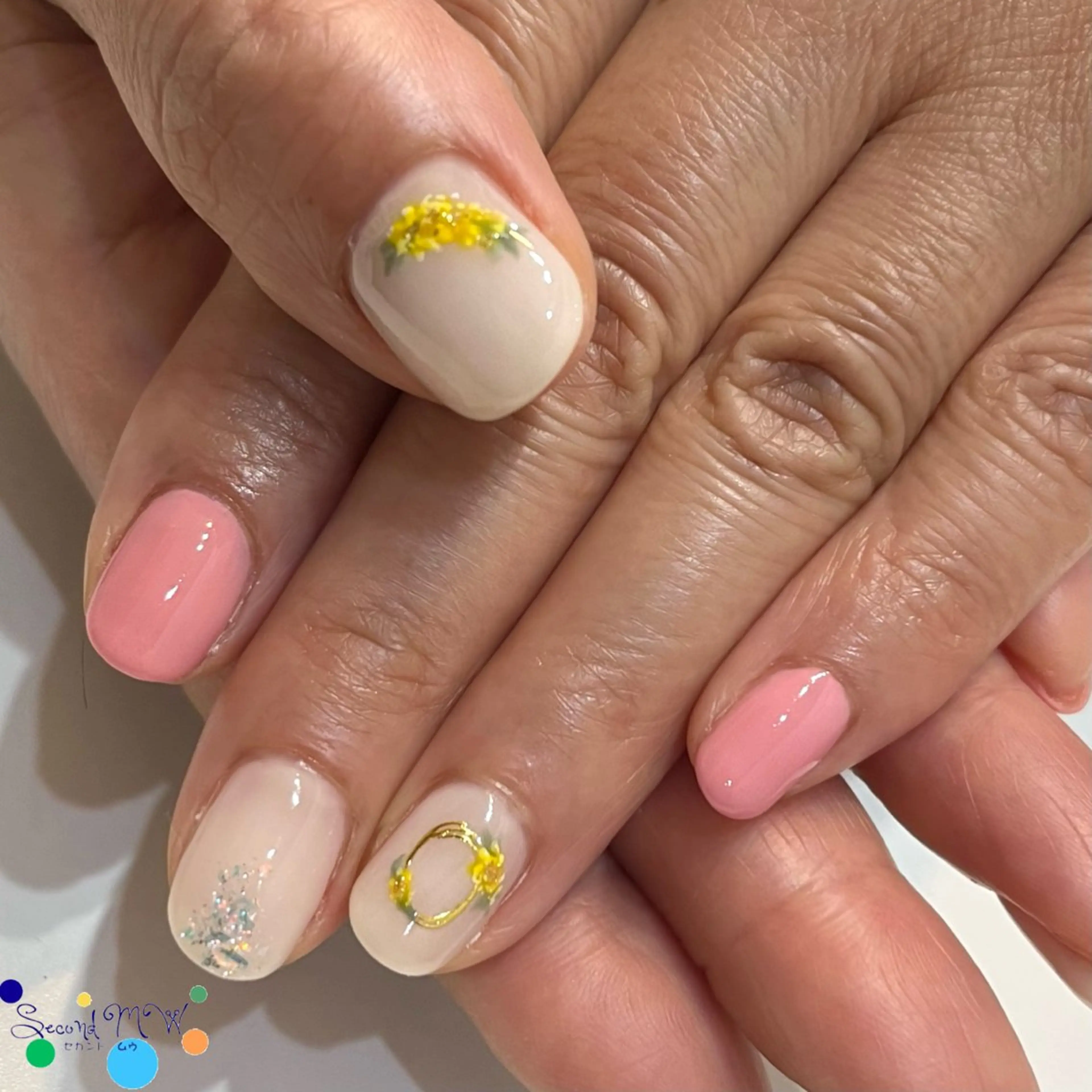 ネイル ハンドネイル SecondMW _nail 　川連のネイルデザイン