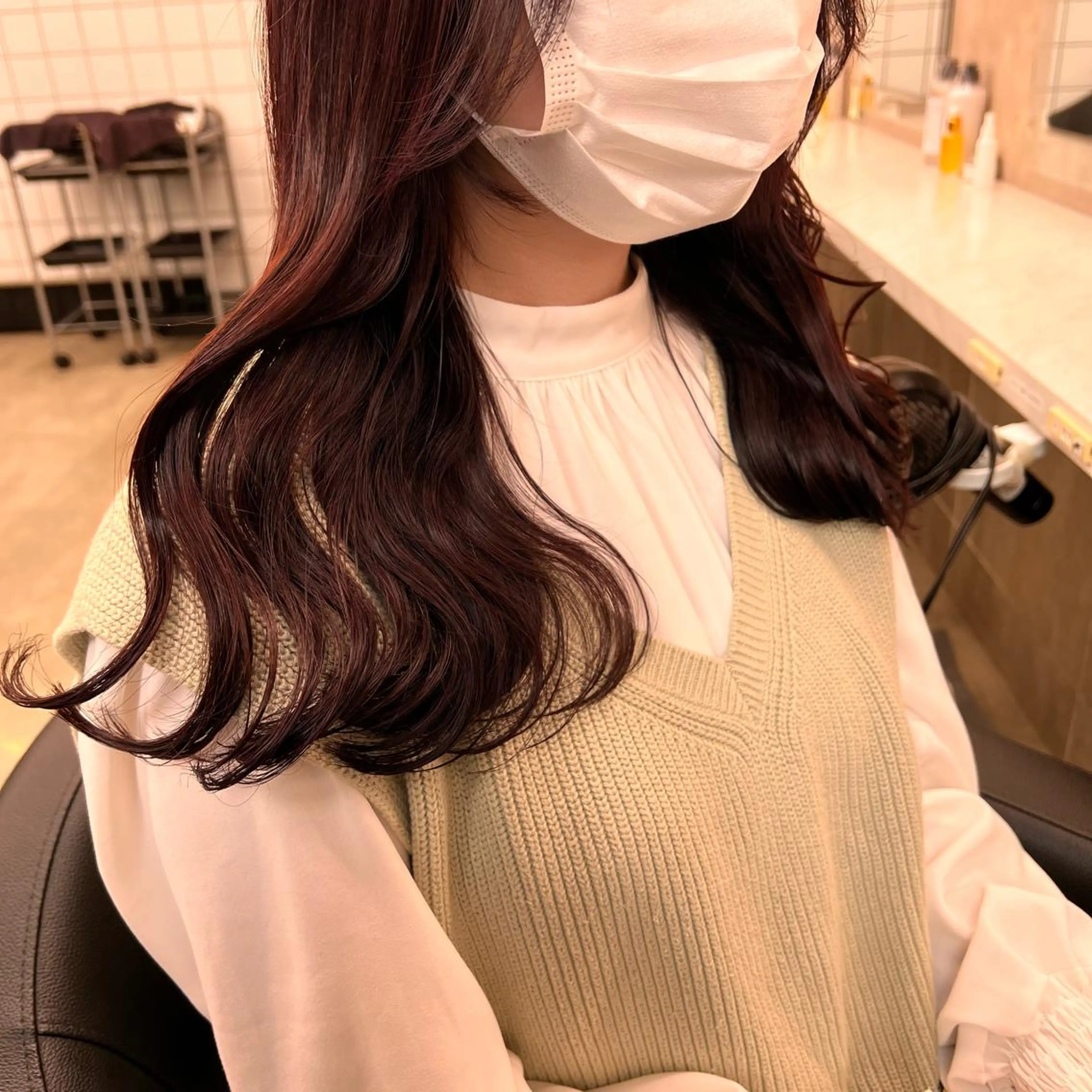 ロング 💖札幌カラー 指名No.1💖玲奈のヘアスタイル