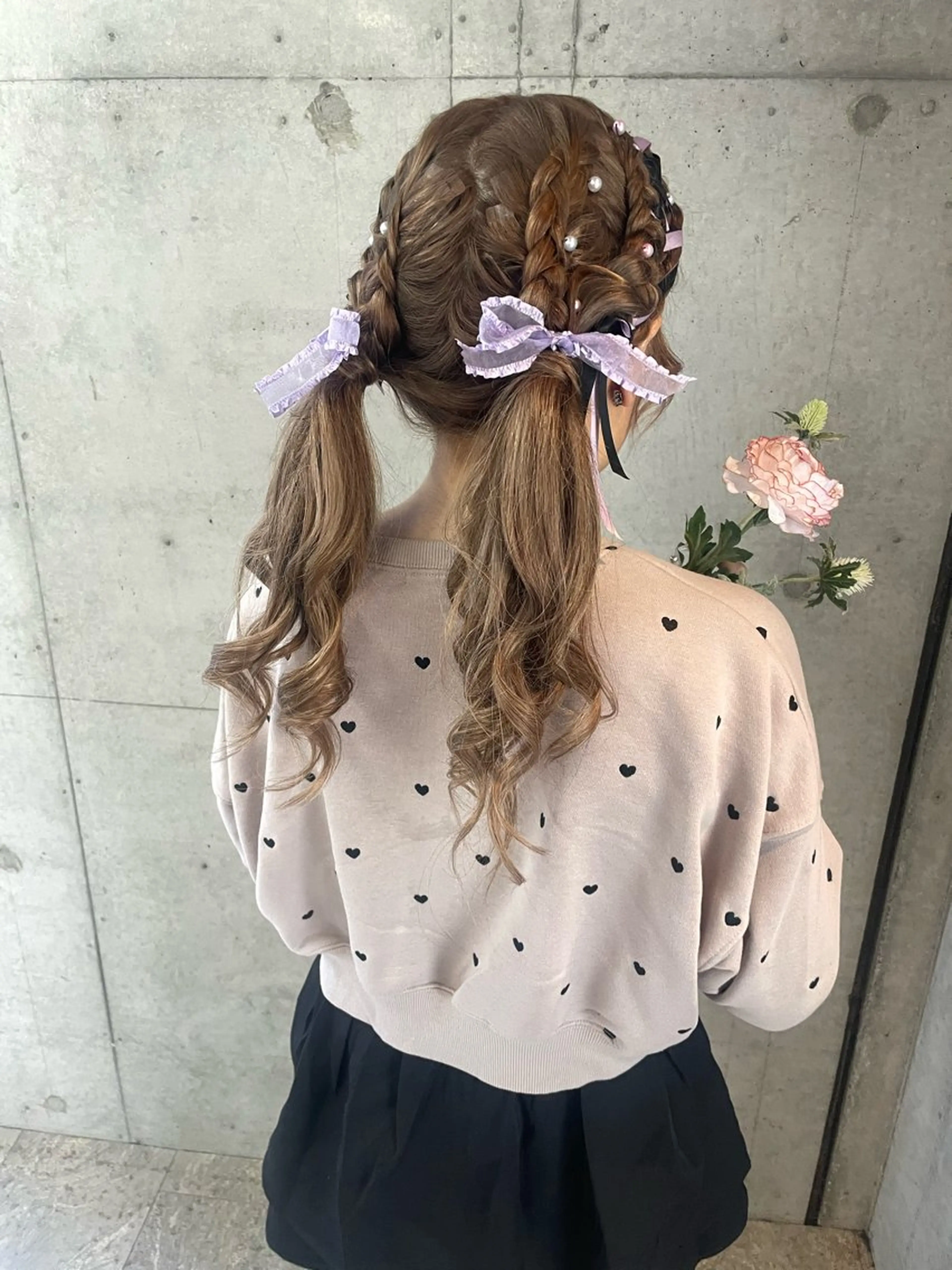 ヘアアレンジ ヘアセット 美髪× ヘアセット✨Araiのヘアスタイル