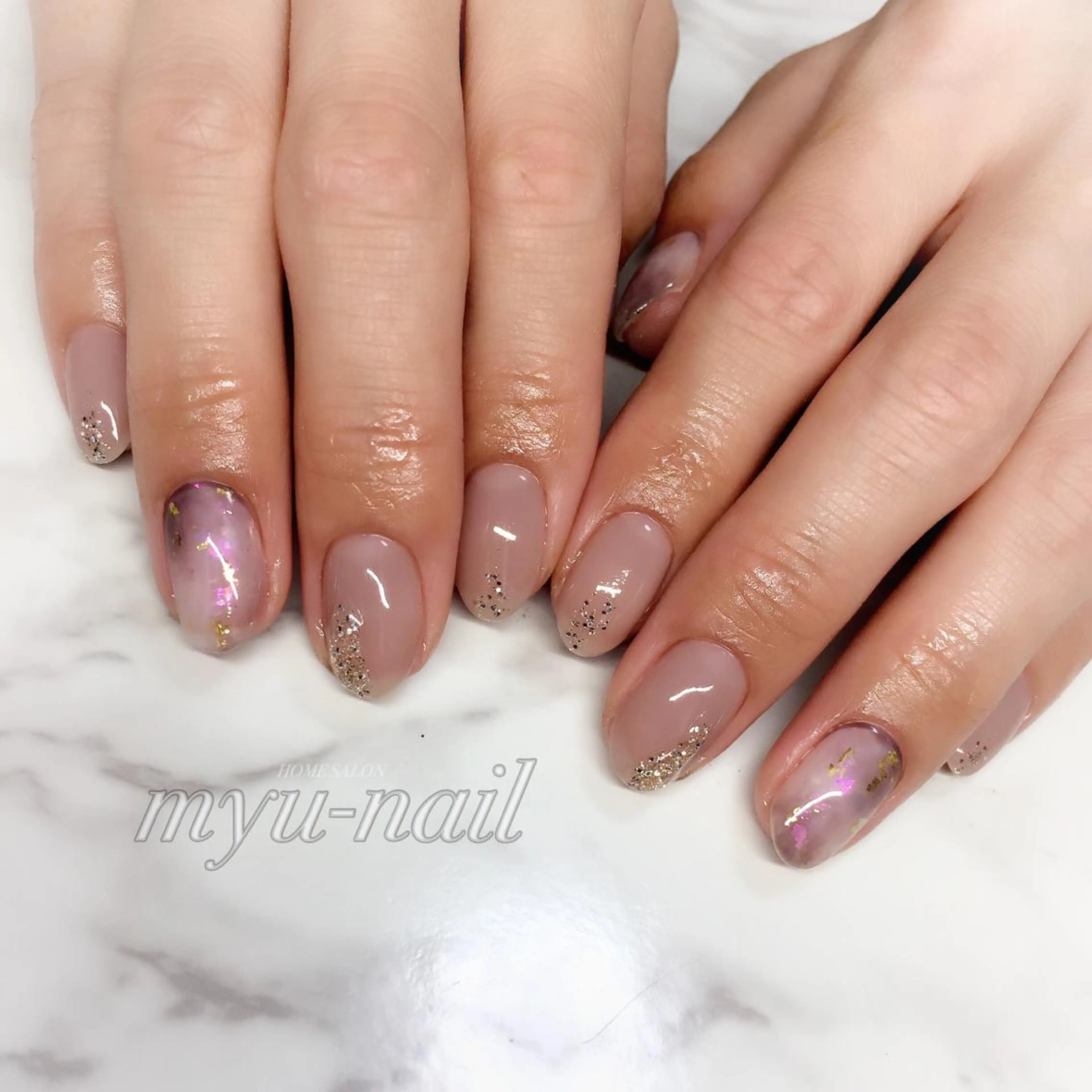 ネイル ホームサロン myu-nailのネイルデザイン