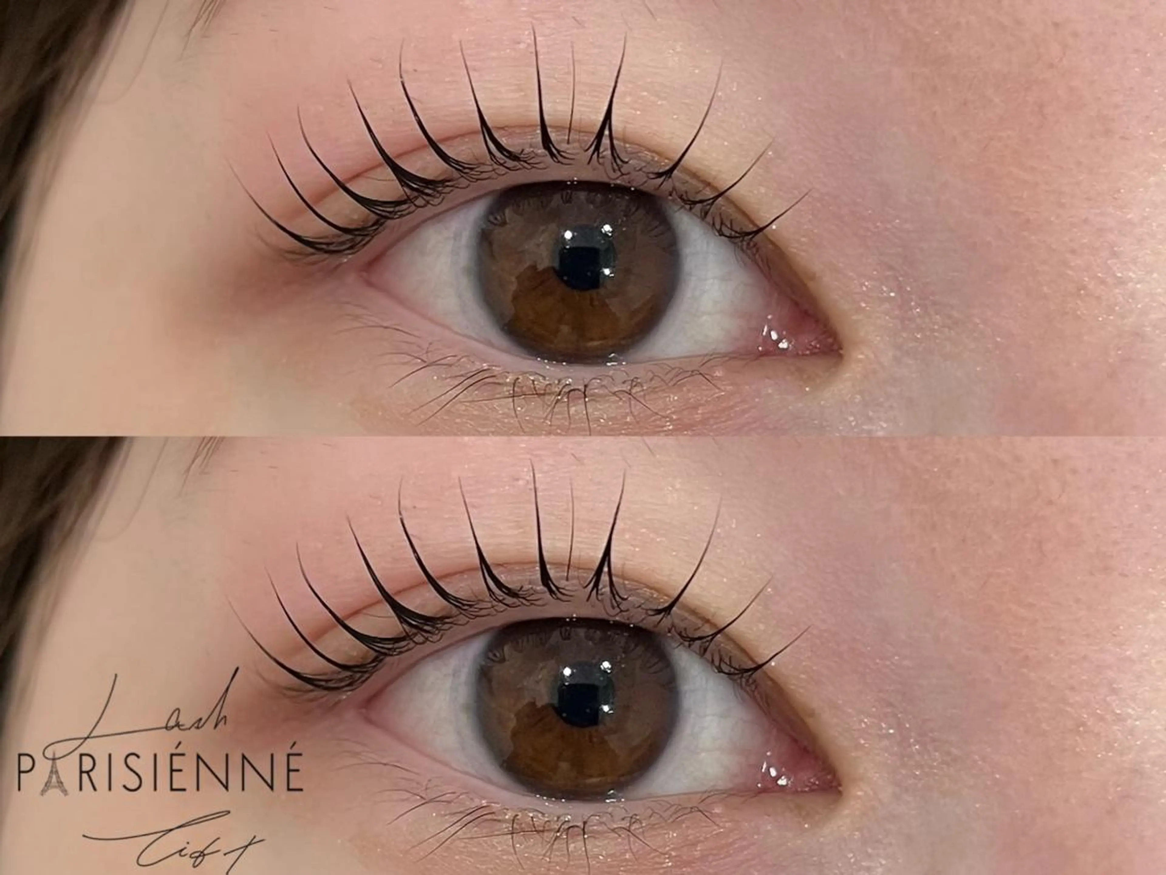 マツエク・マツパ パリジェンヌラッシュリフト MAQUM𖤐 Satsumiのマツエク・マツパデザイン