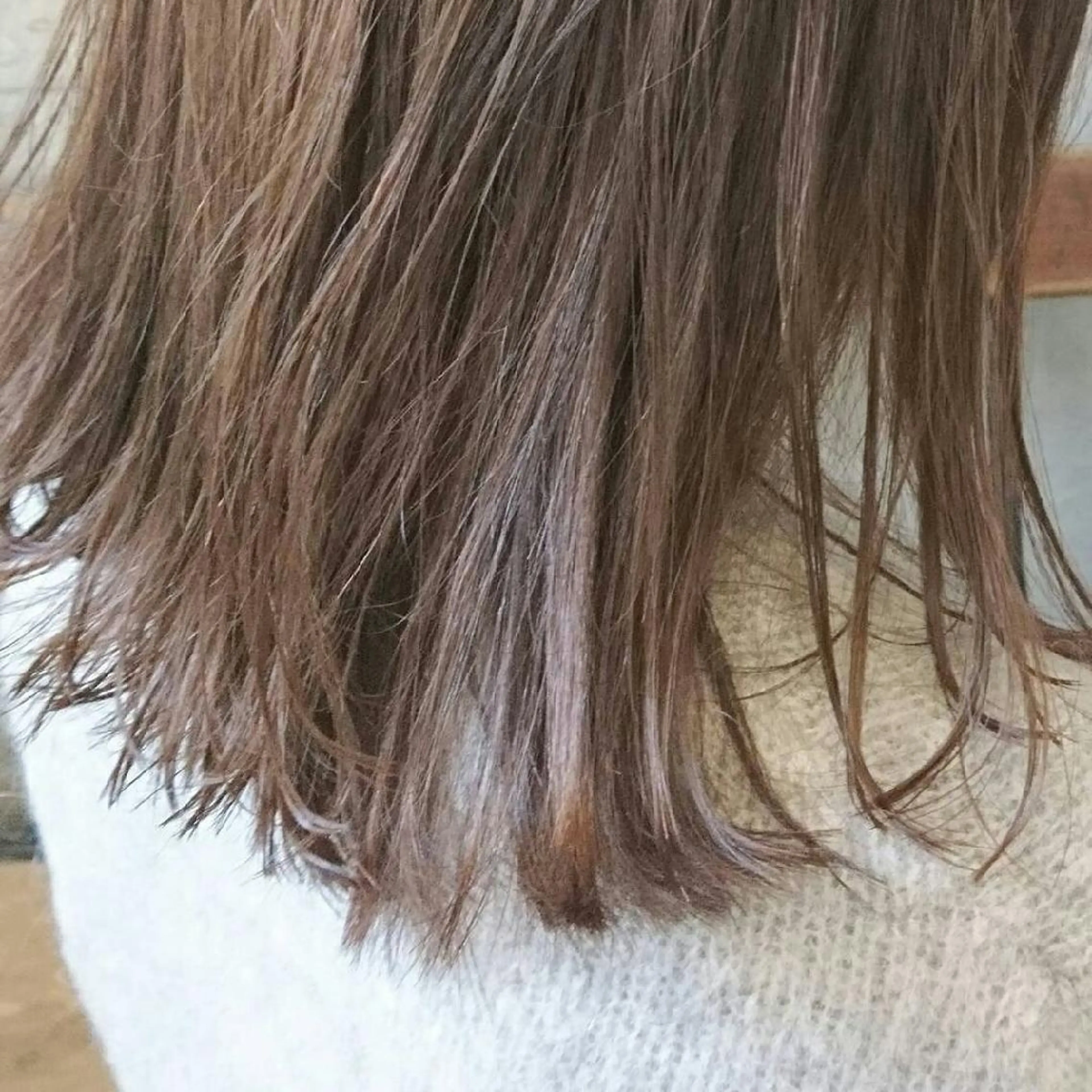 ミディアム カラー カット ヘアカラー 小田川 竜也のヘアスタイル