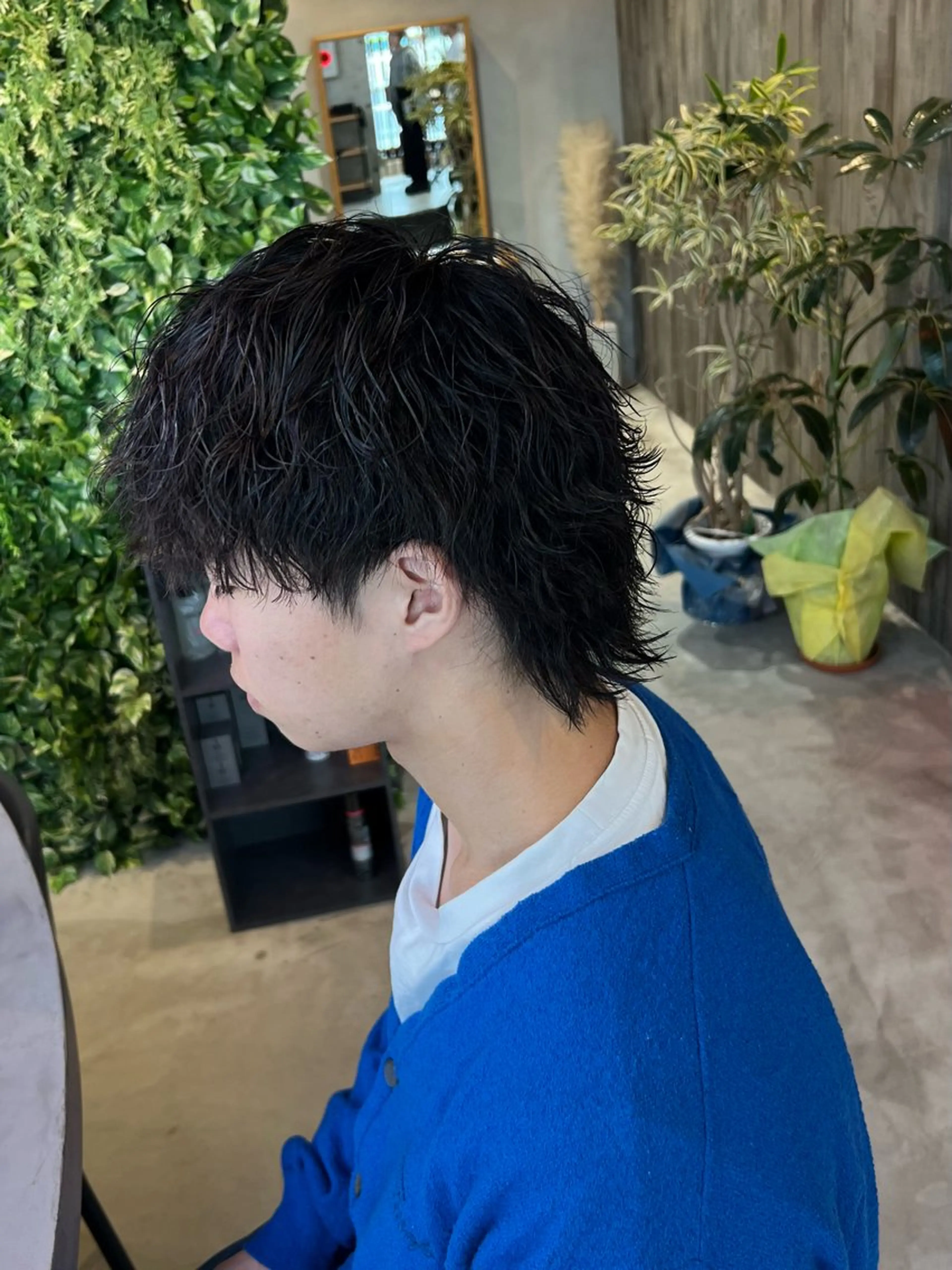 メンズ メンズパーマ 🎀Lolonois 池田店🎀佐藤百奈美のヘアスタイル