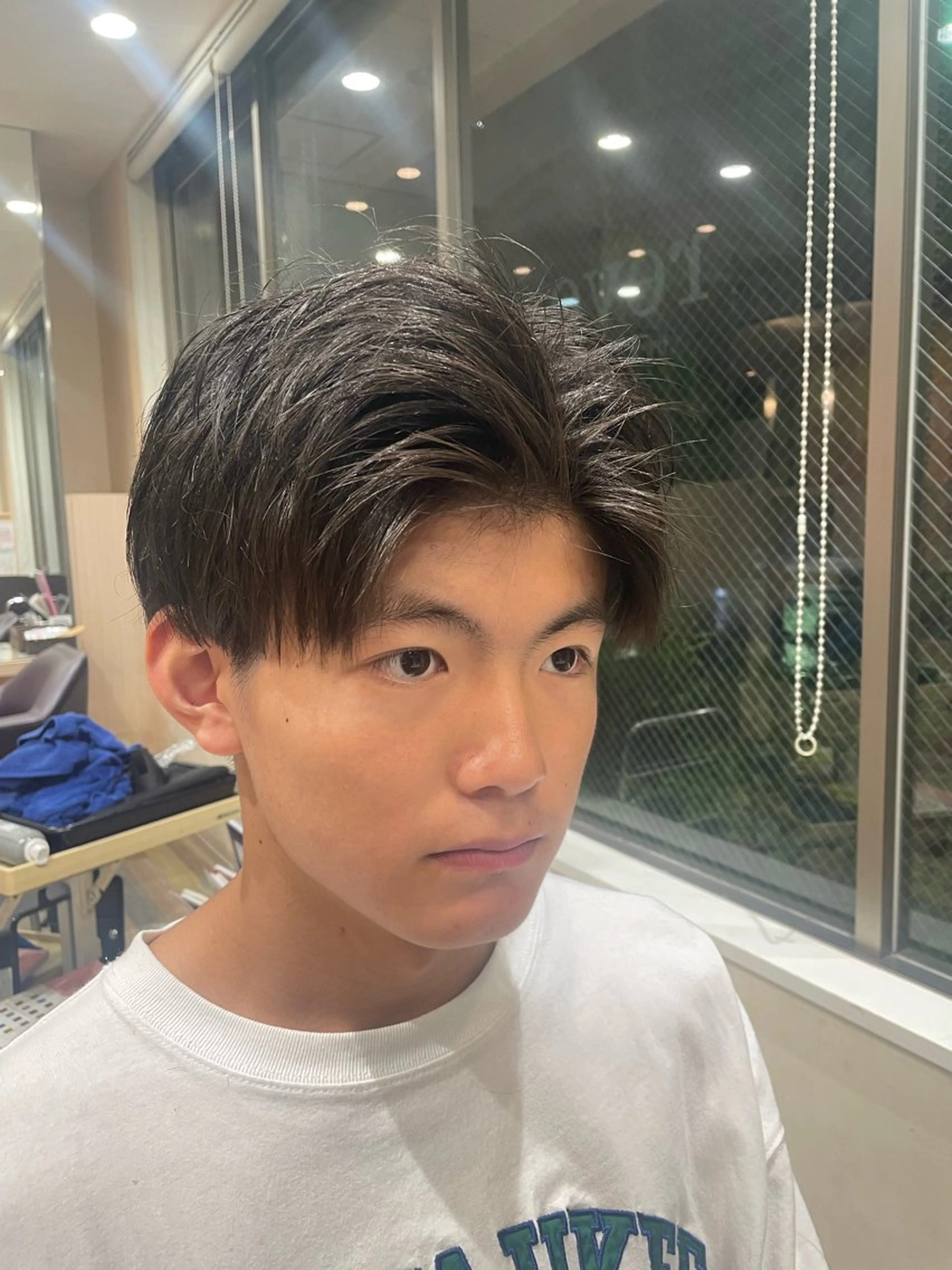 ショート メンズ 小林 純一郎のヘアスタイル