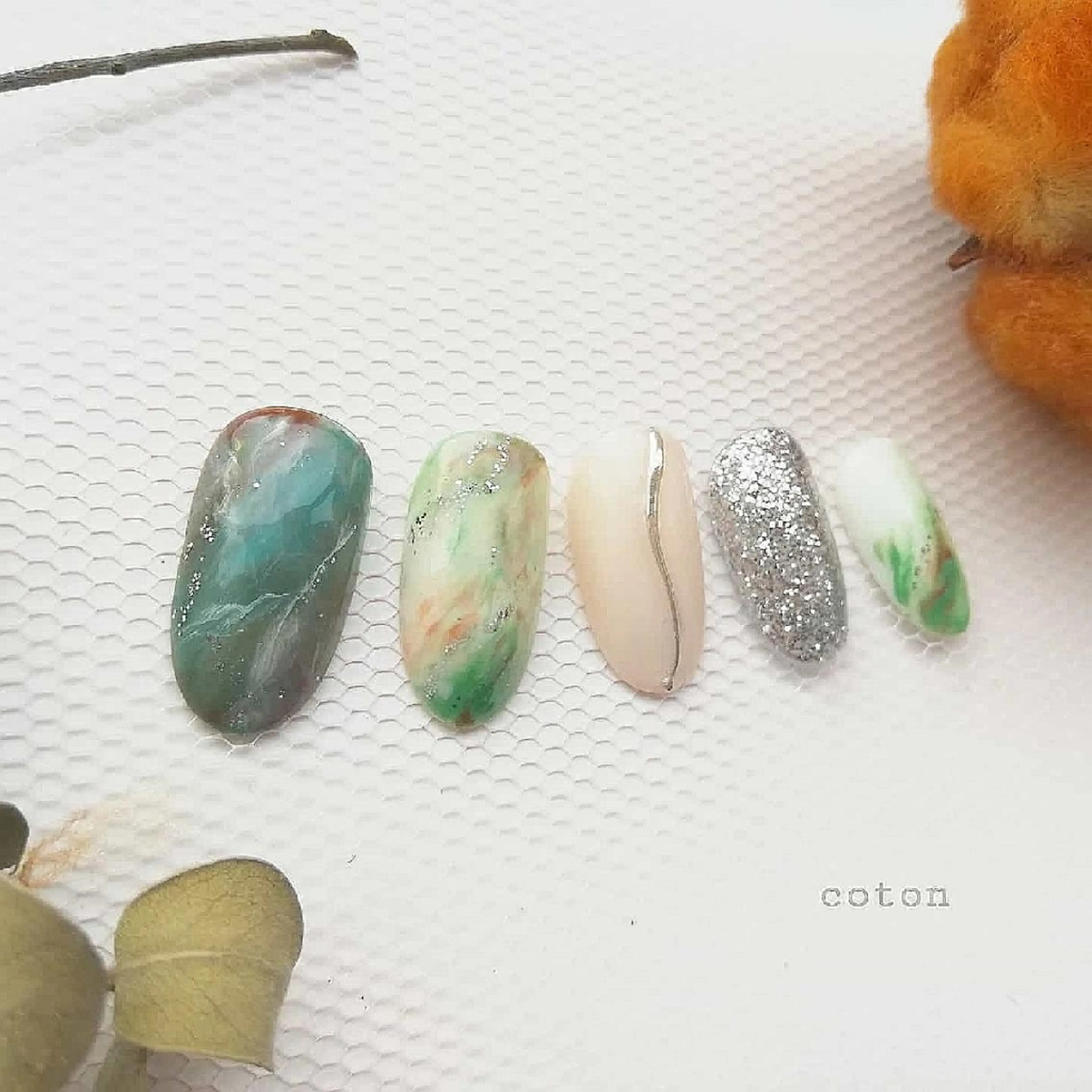 ネイル 🥀ネイルサロン cotonコトン🥀のネイルデザイン