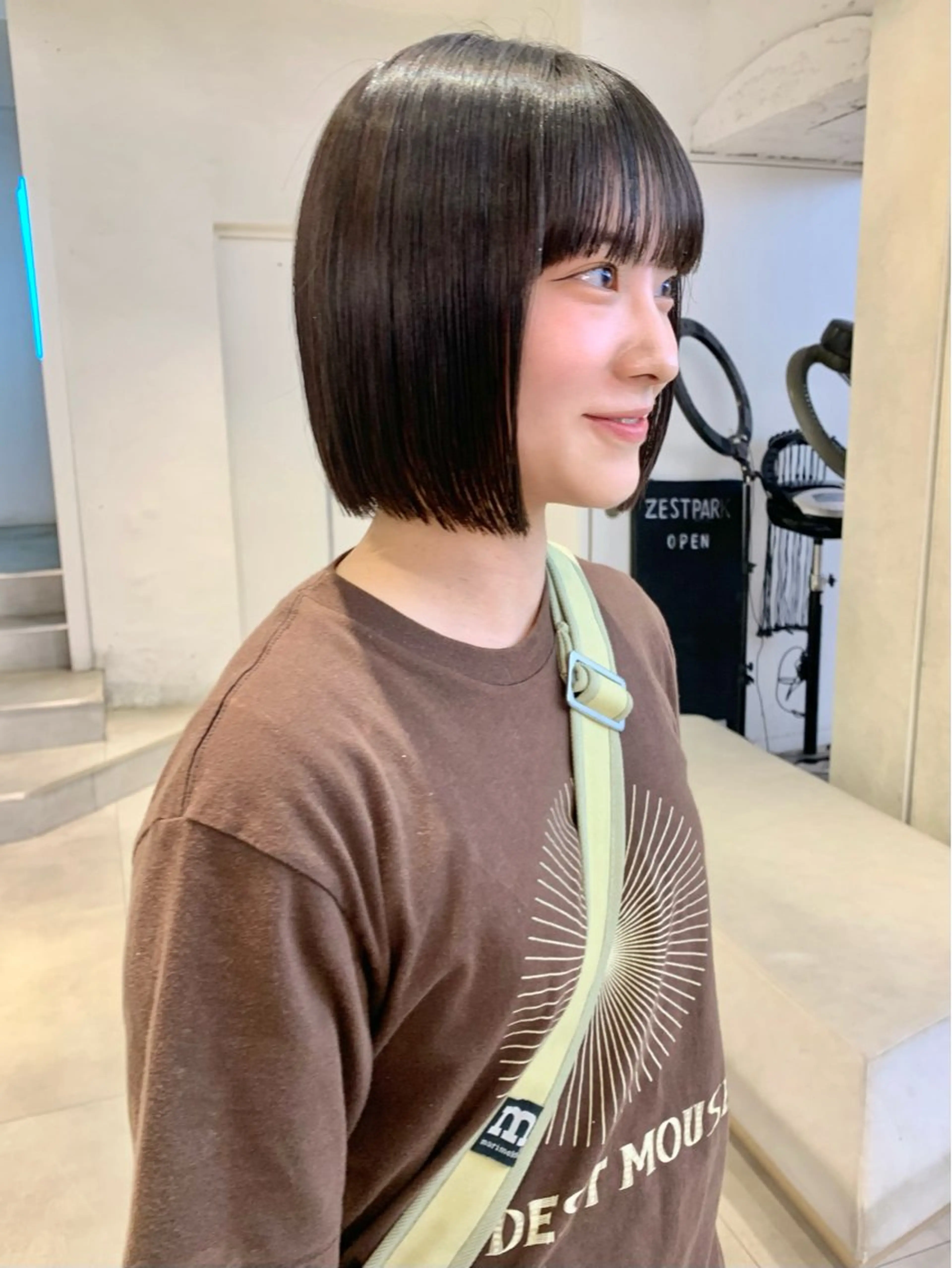 ショート カラー ボブ カット ヘアカラー Kureha/ネイル トレンドヘアのマツエク・マツパデザイン