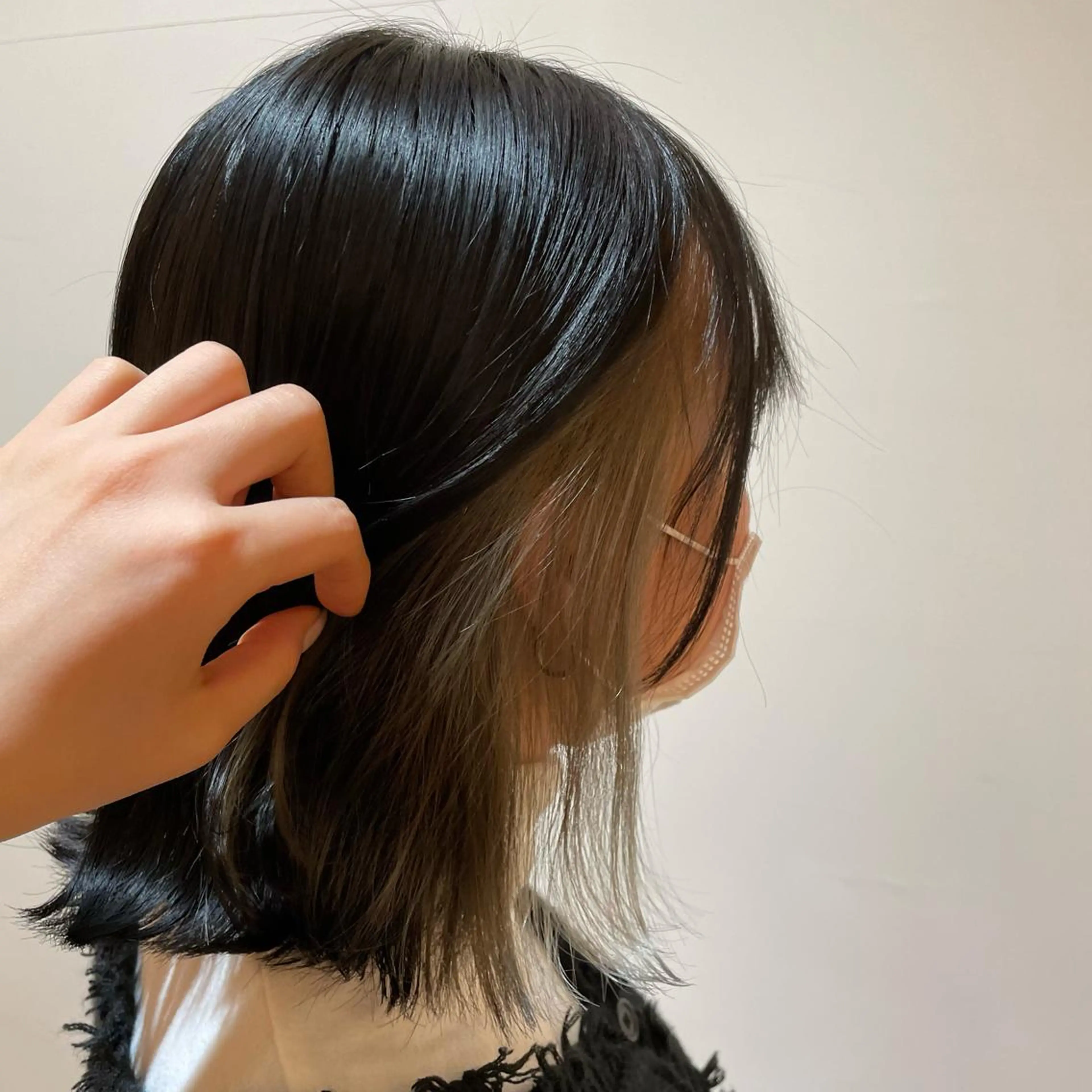 ミディアム 濱口 由華のヘアスタイル