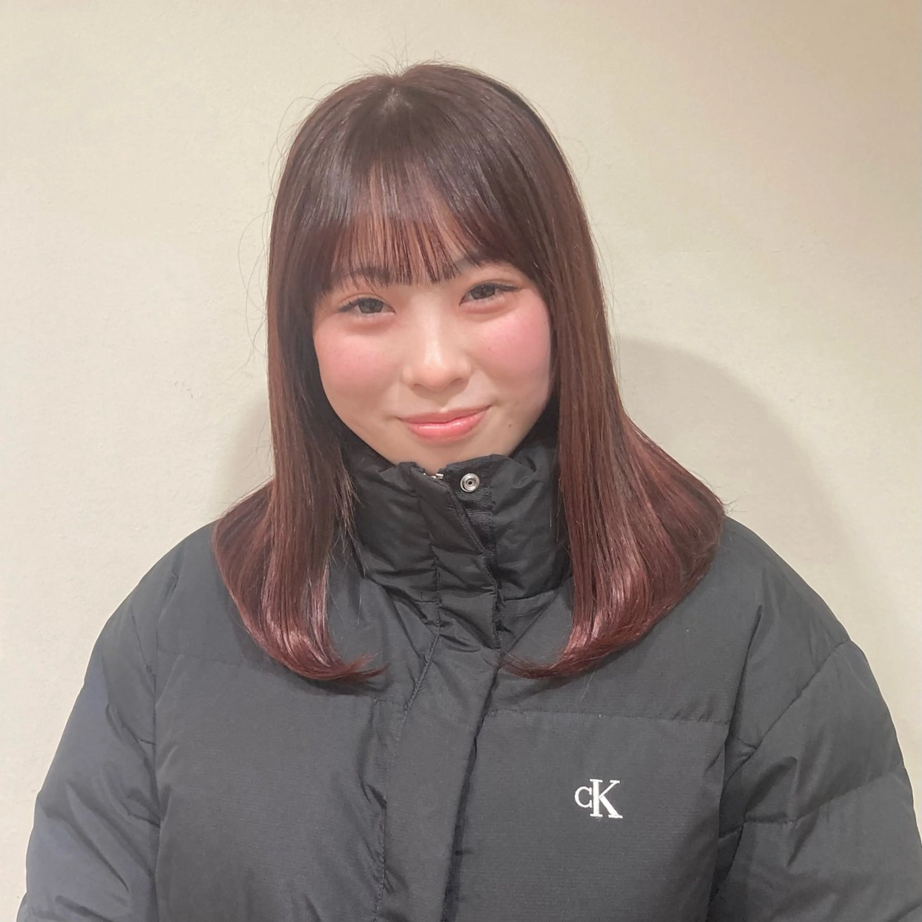 カラー 辰巳 遥萌のヘアスタイル