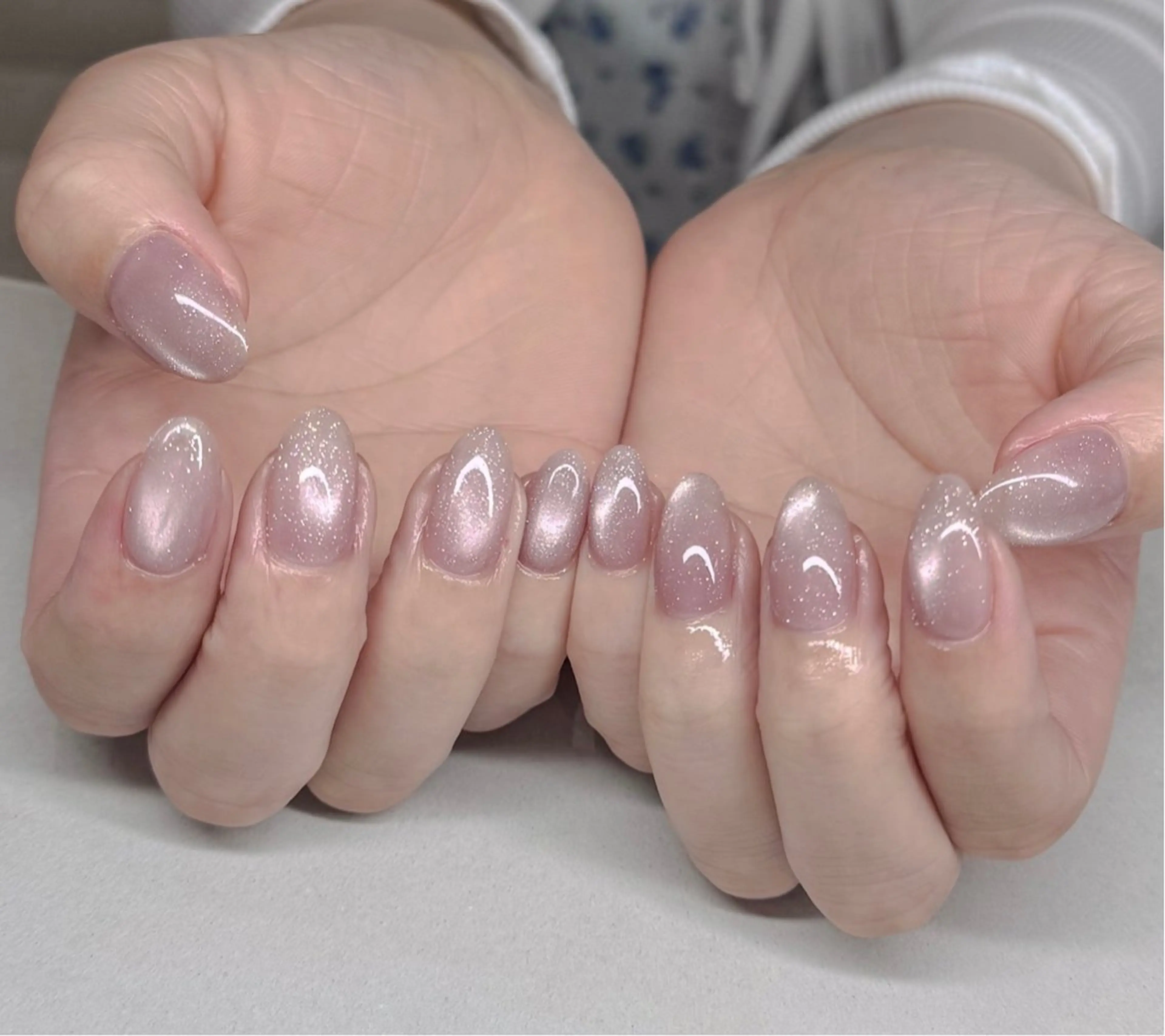 ネイル マグネットネイル マグネットワンカラー ワンカラーネイル num-fi Aiのネイルデザイン