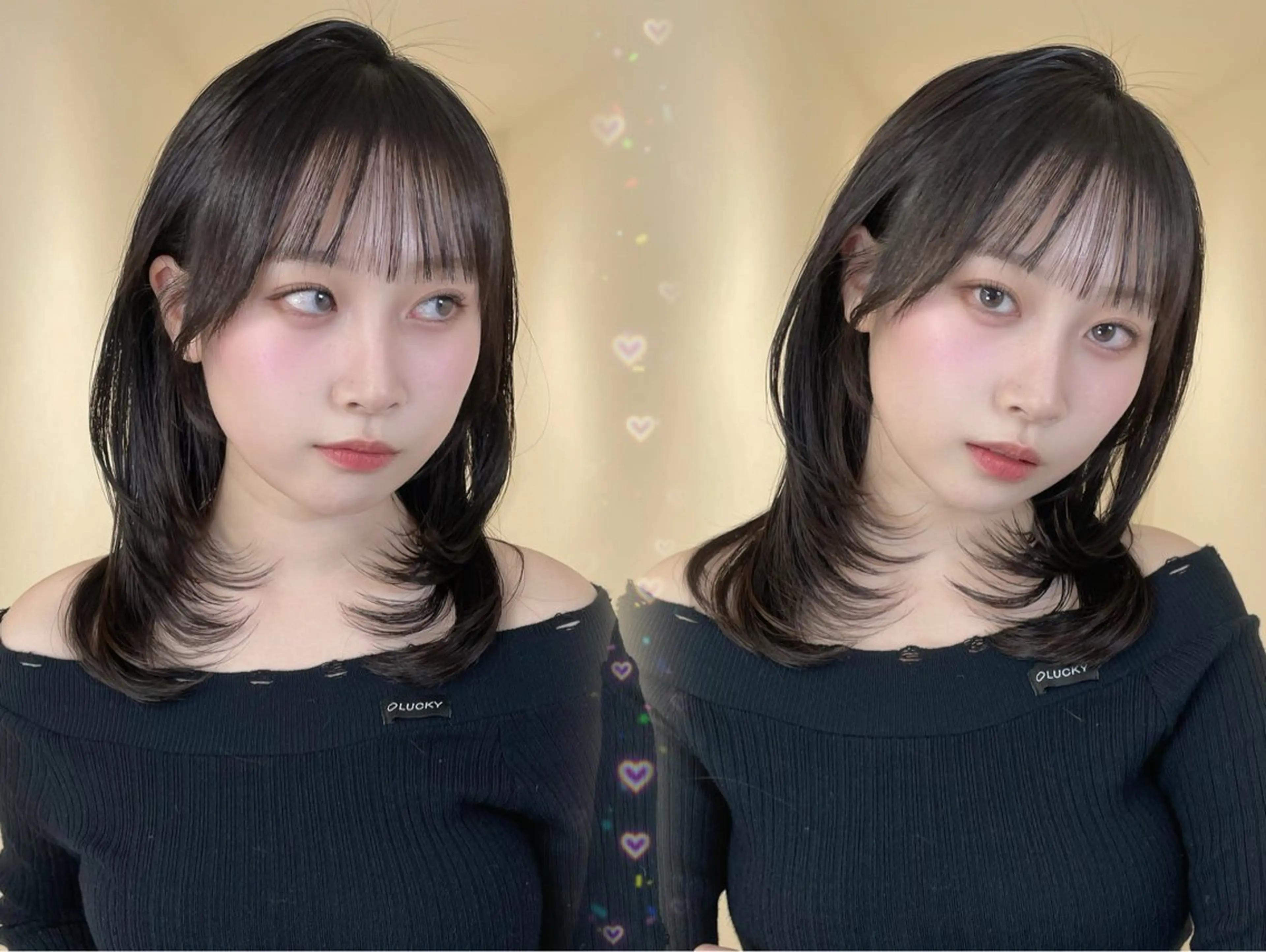 ミディアム 声優オタク美容師🎀 𝑹𝑰𝑵𝑶𝑵のヘアスタイル