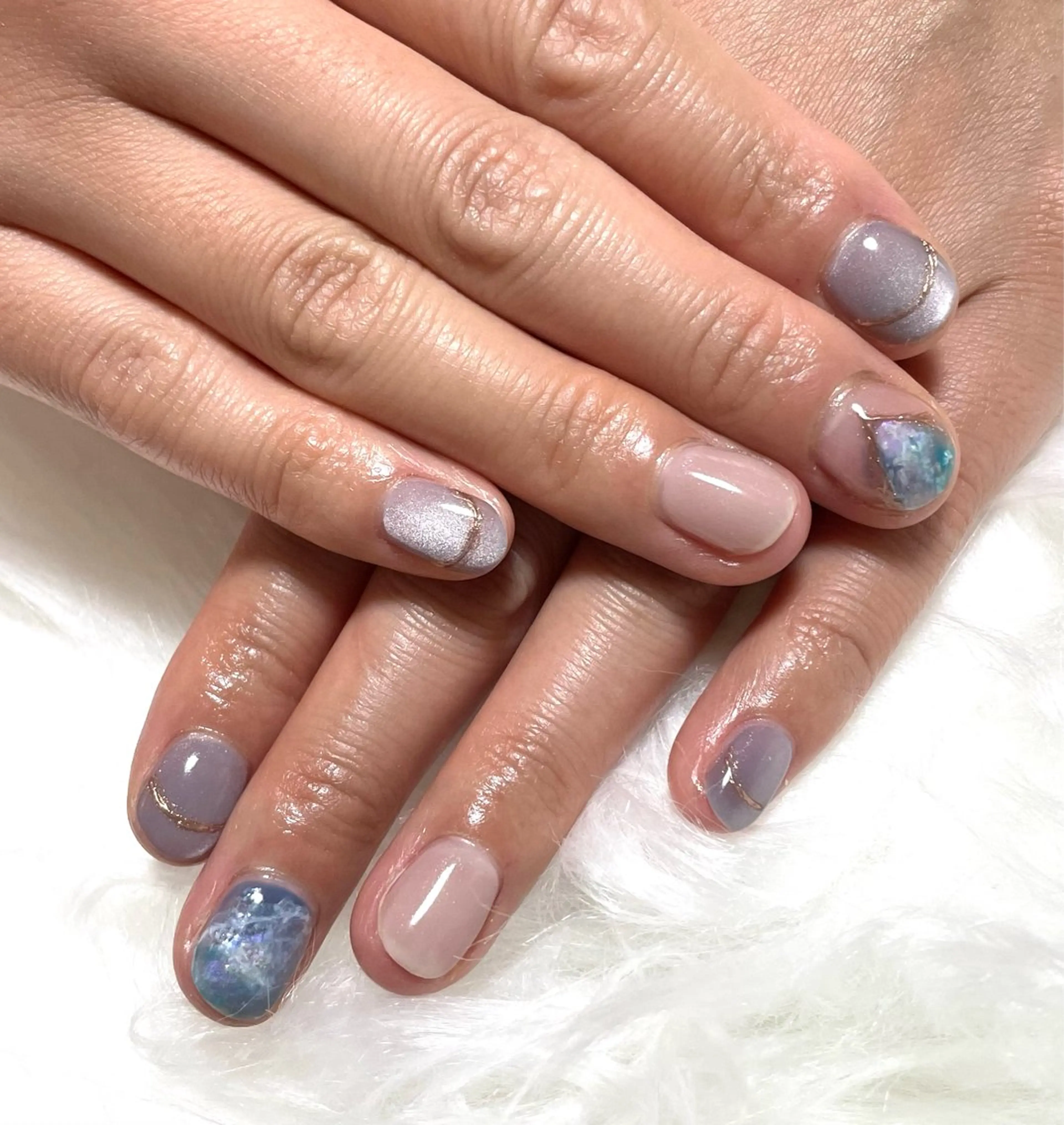 ネイル ハンドネイル nail salon HIRUKANAのネイルデザイン