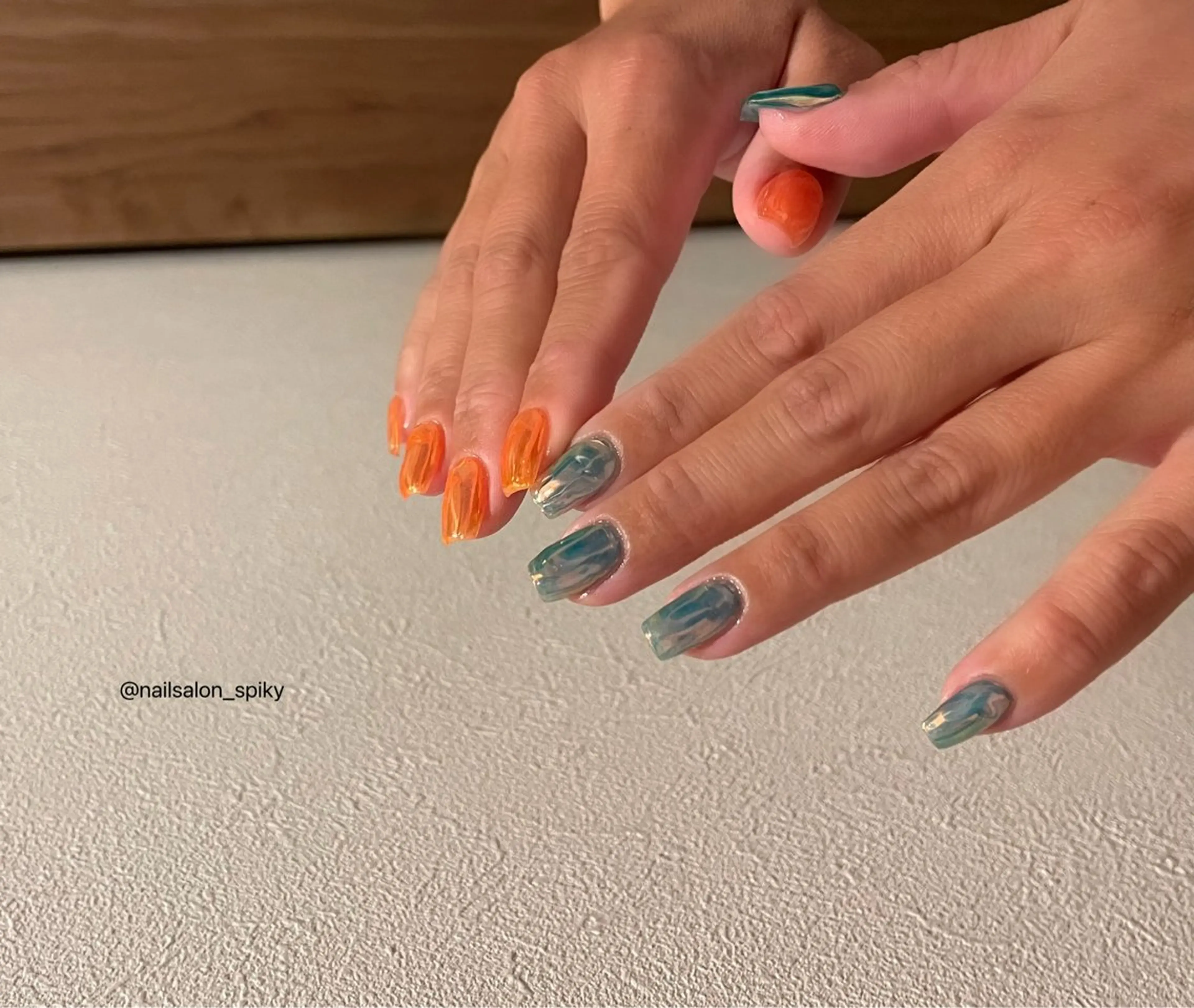 ネイル Spiky とうげ ふうかのネイルデザイン