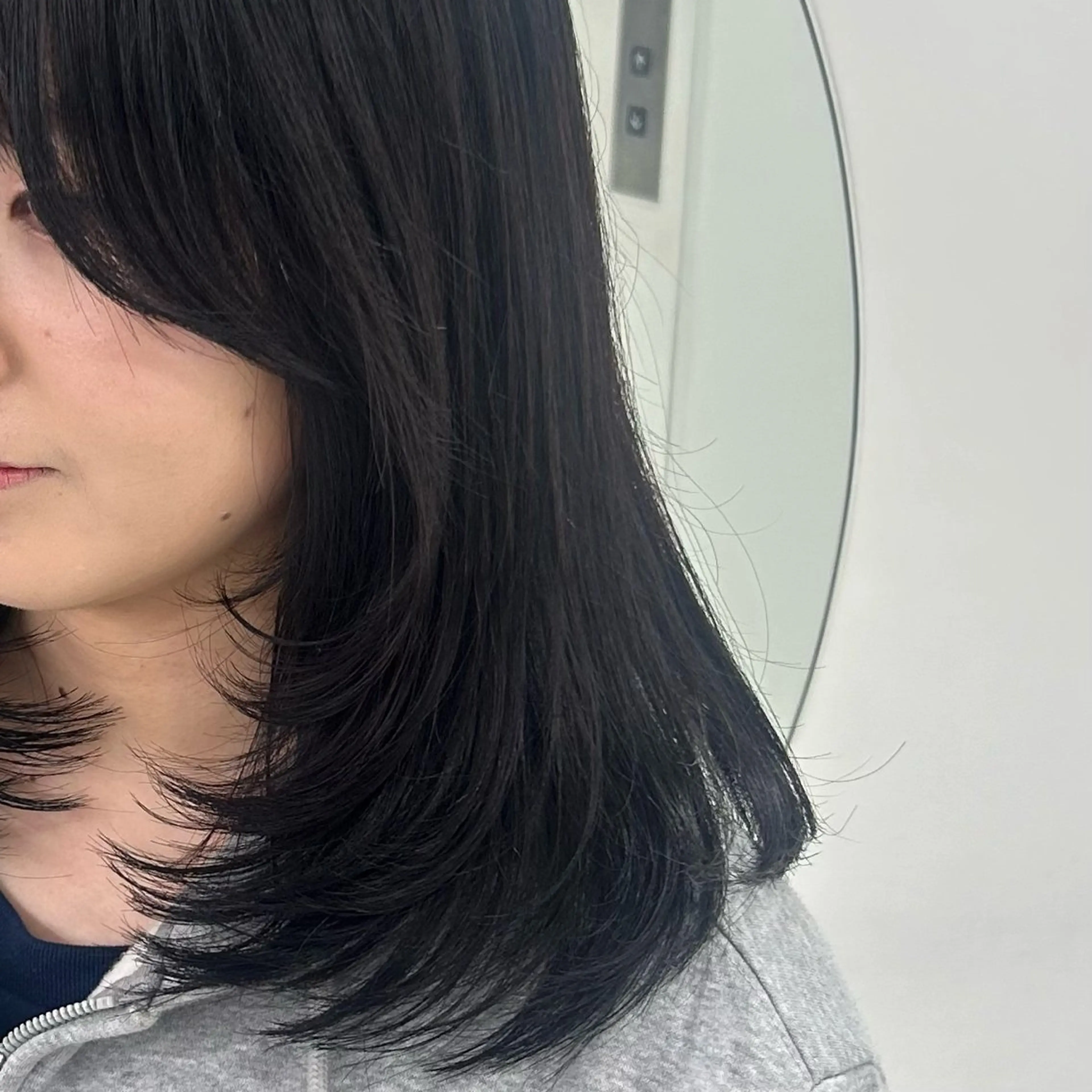 ロング カラー パーマ ヘアアレンジ メンズ キッズ カット 盛れ韓国ハイトーン 🎀Himari🎀のヘアスタイル