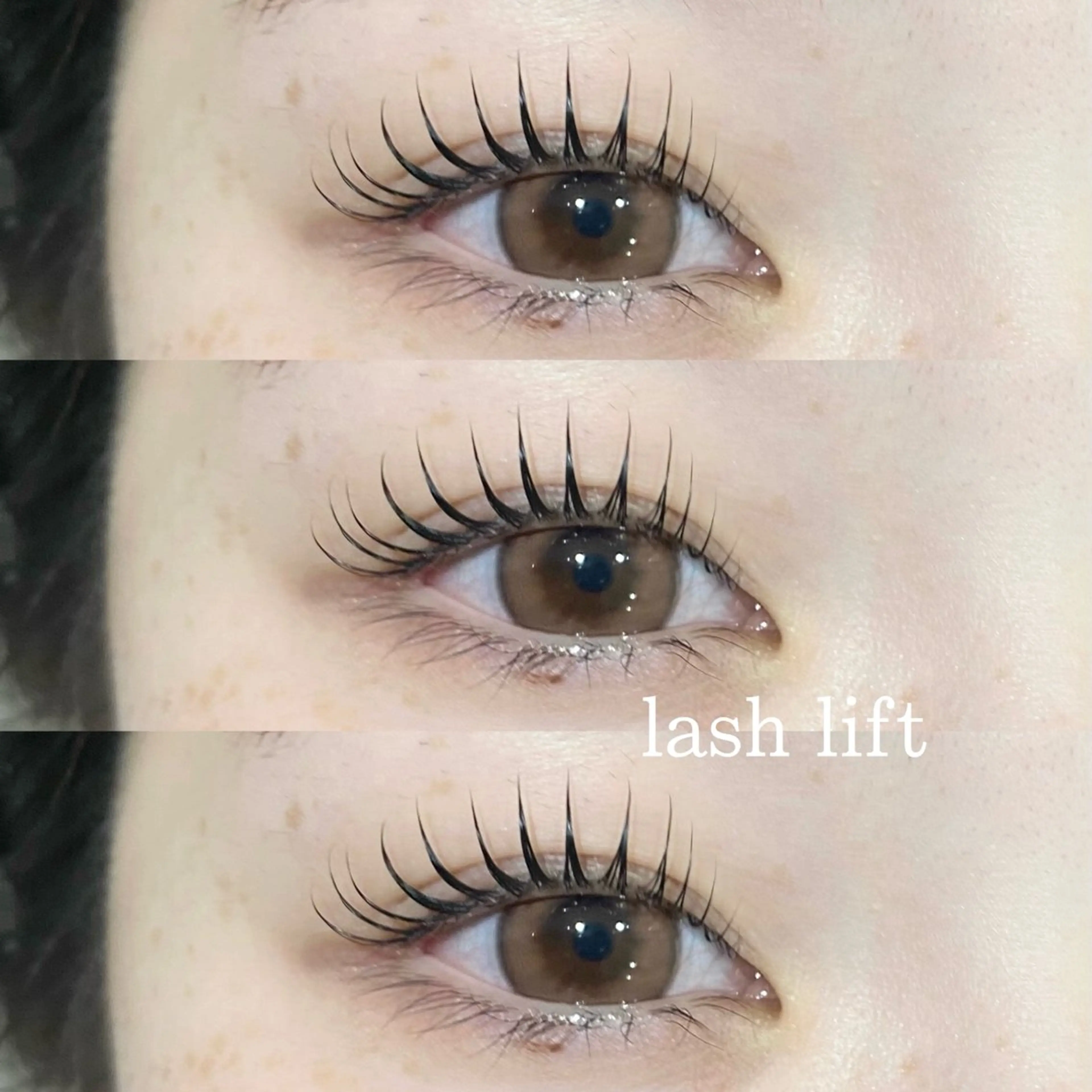 【ミニモ限定価格】<上>うる艶束感！韓国式マスカラパーマ⭐ブラックティント¥9280→￥5780の写真