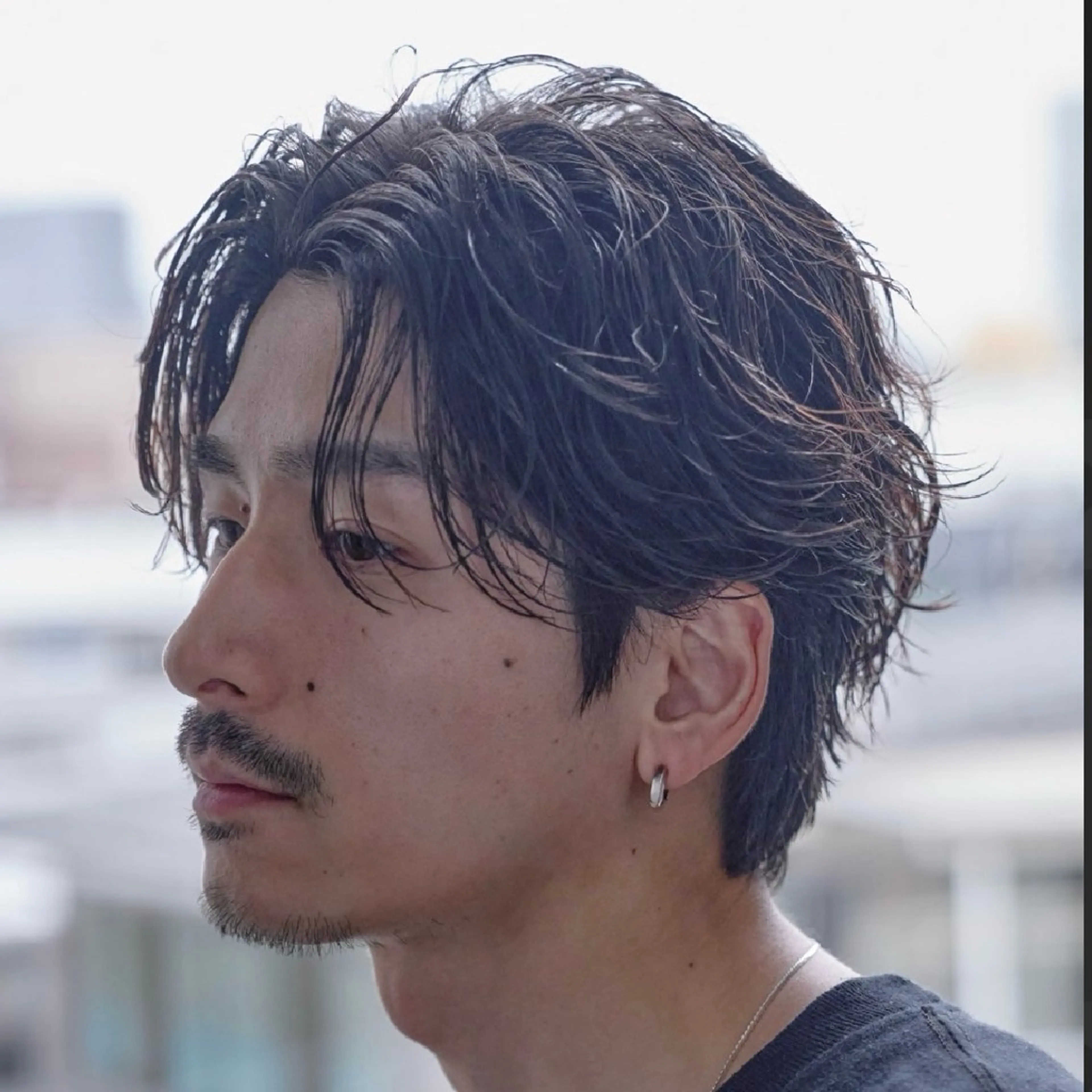 パーマ メンズ カット パーマ 夏果⭐︎fifth 天神 海外風パーマのヘアスタイル