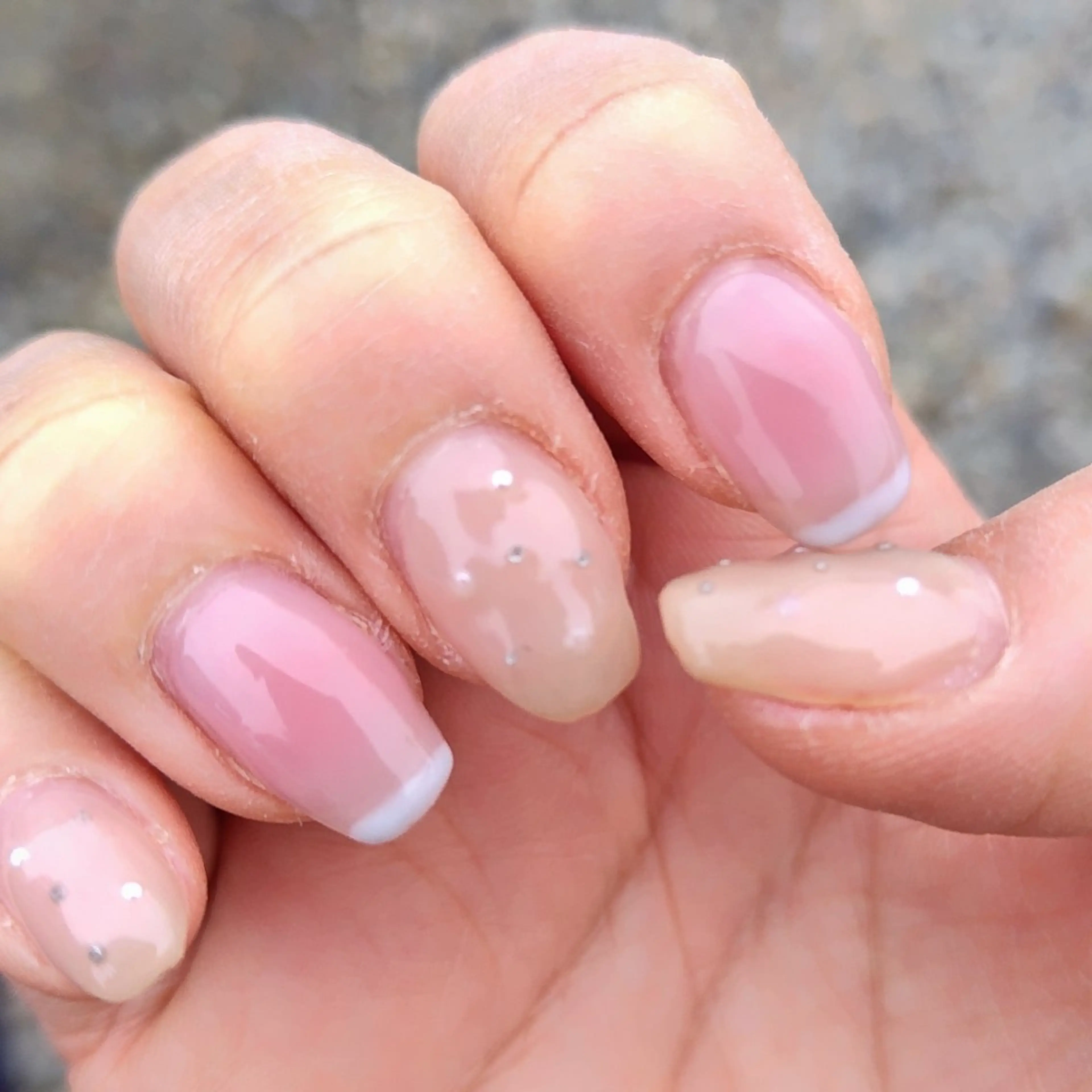ネイル シンプルネイル ハンドネイル OTAM  nailのネイルデザイン
