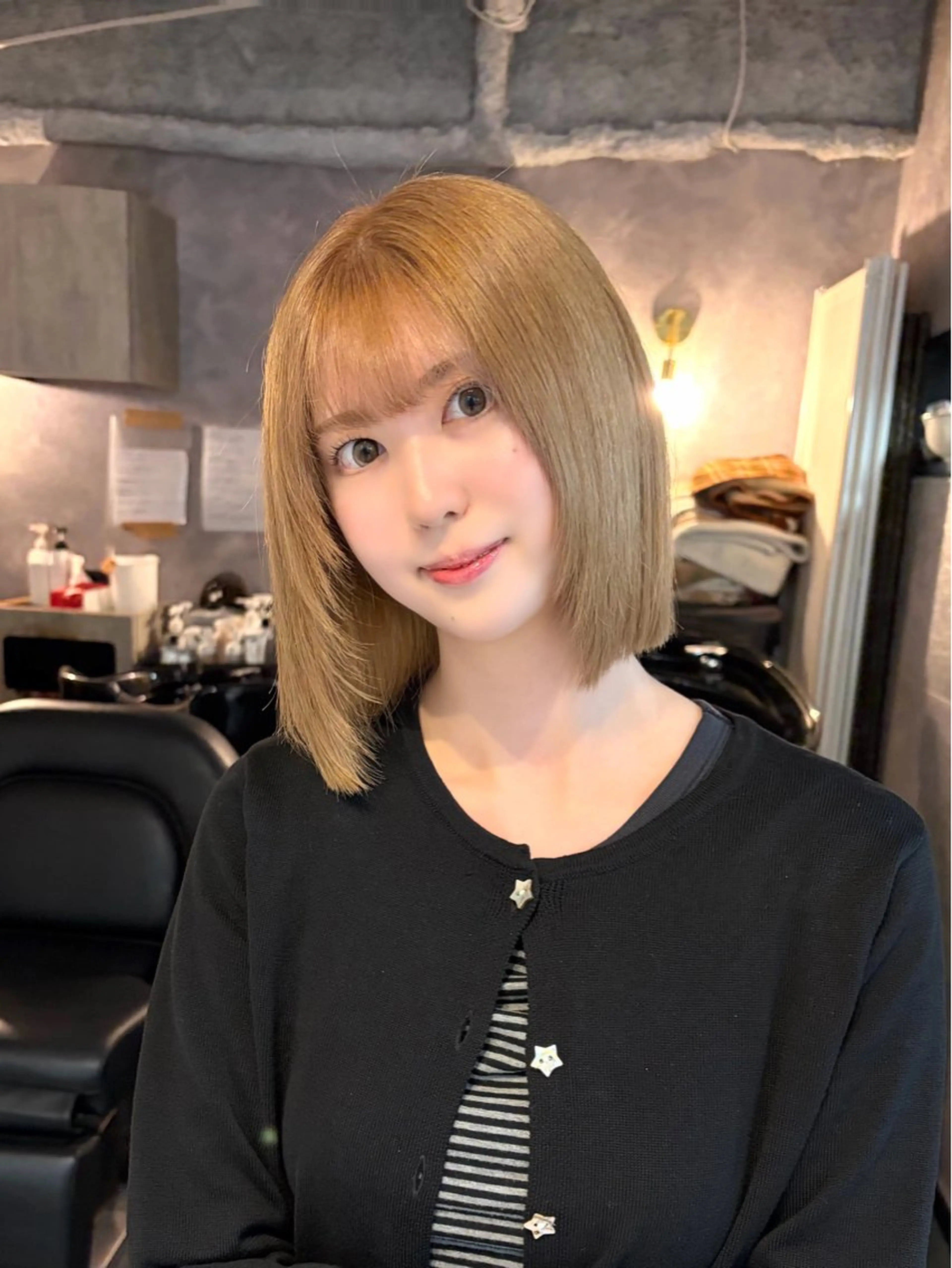 【1日1名様限定でご案内😻】ブリーチカラー+似合わせカット🤍の写真