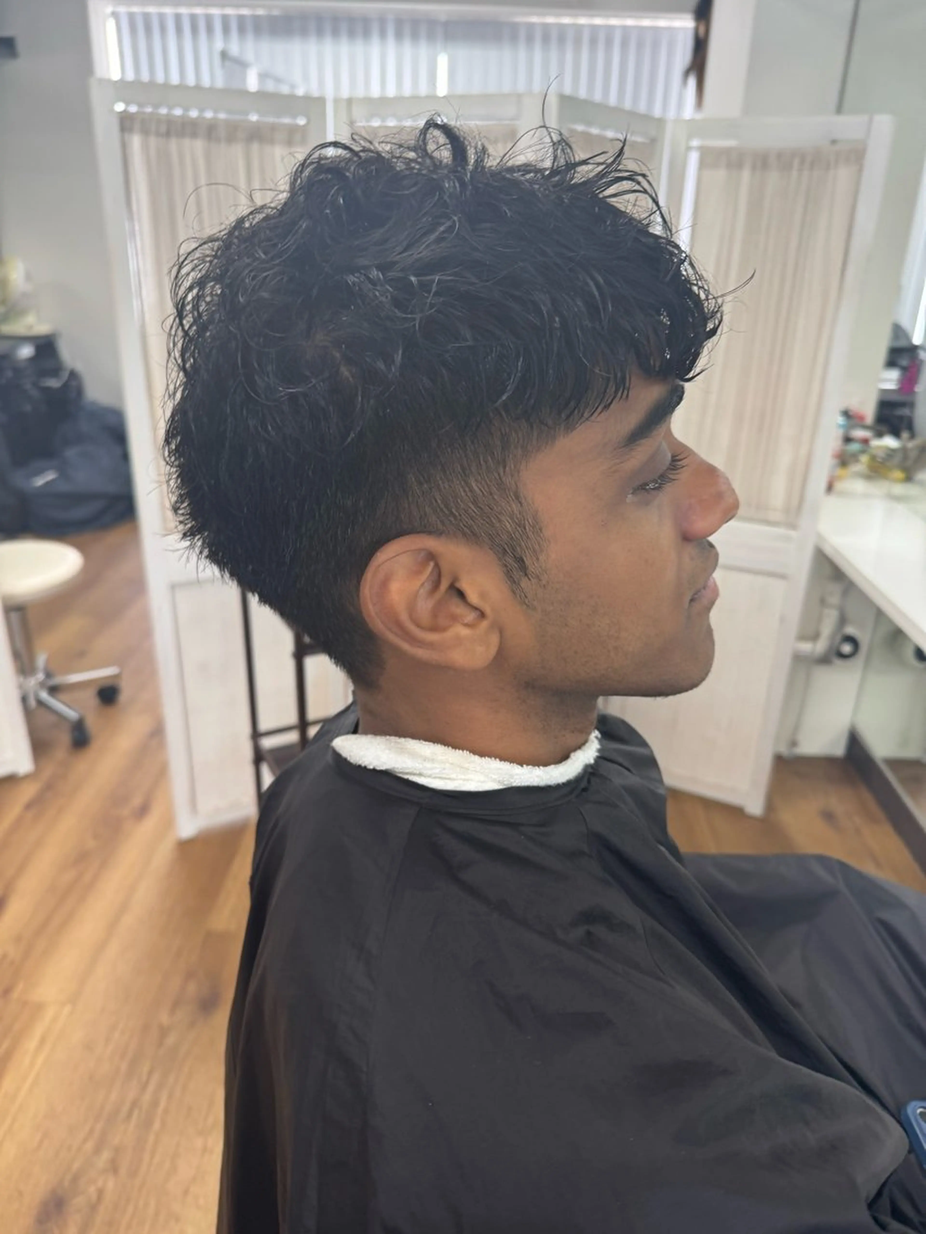 パーマ メンズ 三原　賢二 【縮毛矯正】のヘアスタイル