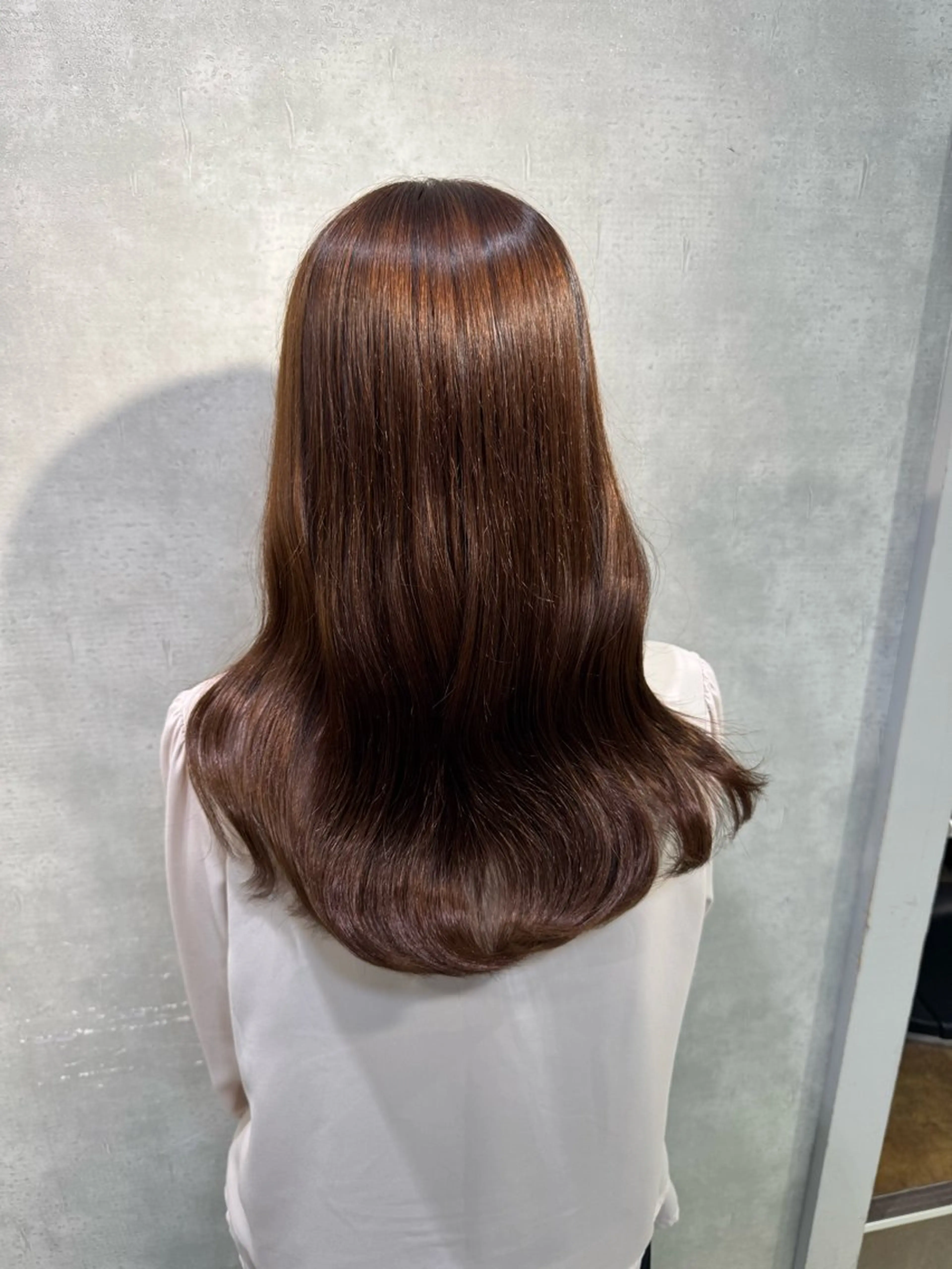 カラー ブラウンカラー ナチュラルブラウン カット ヘアカラー ANKHCROSS Hiyori💙のヘアスタイル