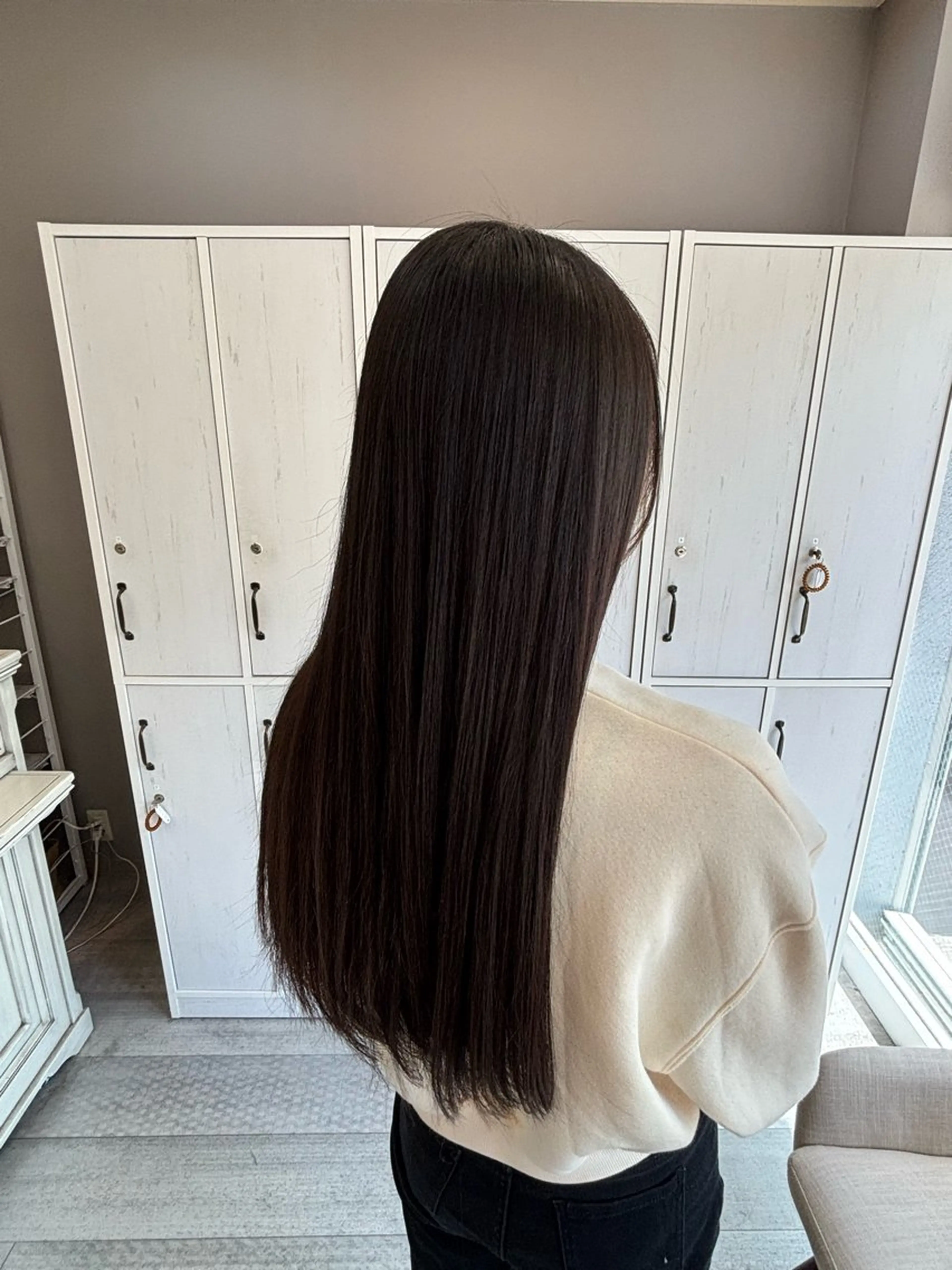 ロング カット 縮毛矯正 🧸Fiora 🧸arashi🧸のヘアスタイル