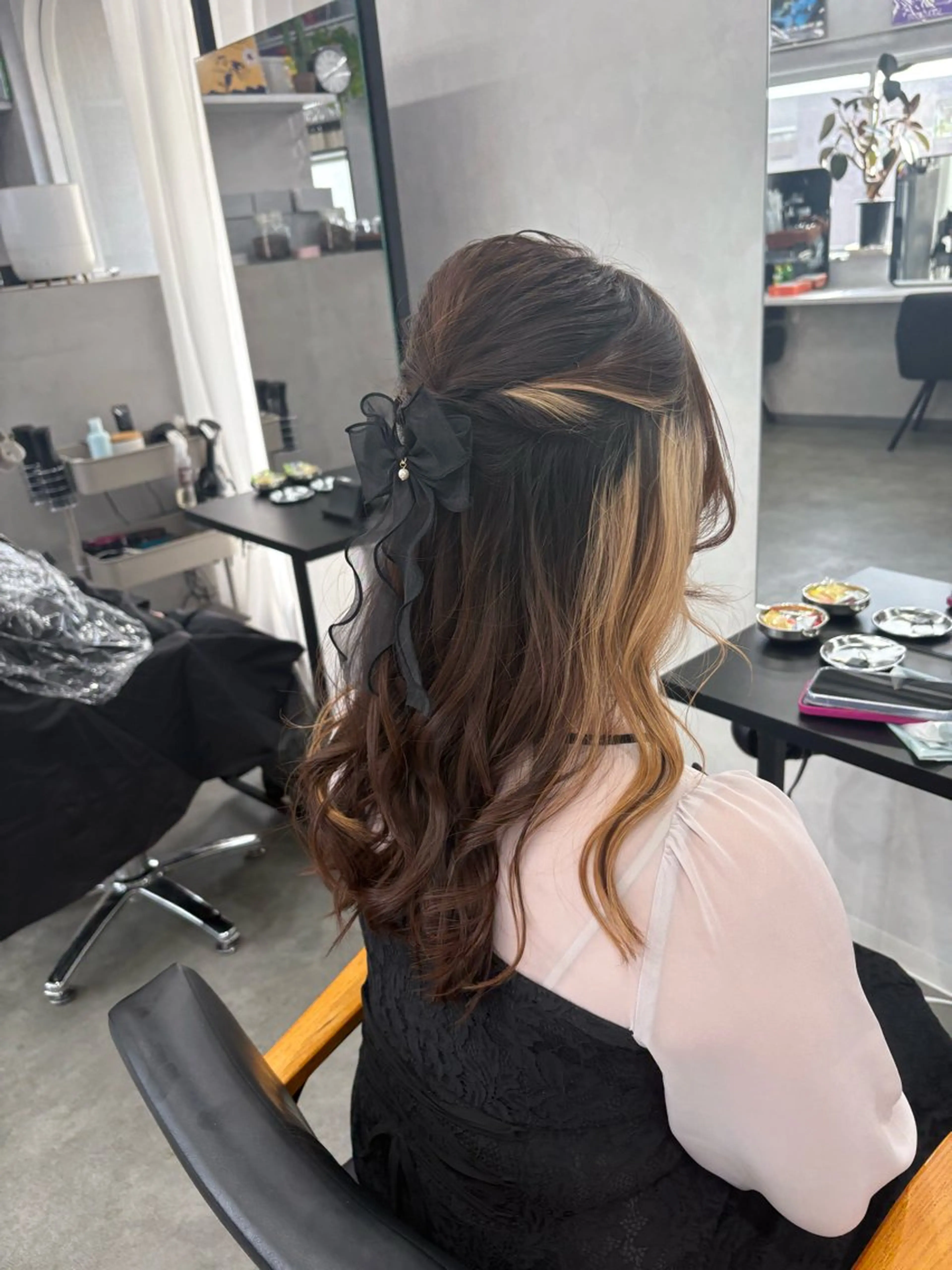 ロング ヘアアレンジ カット LIV My(マイ) 髪質改善/箕面のヘアスタイル
