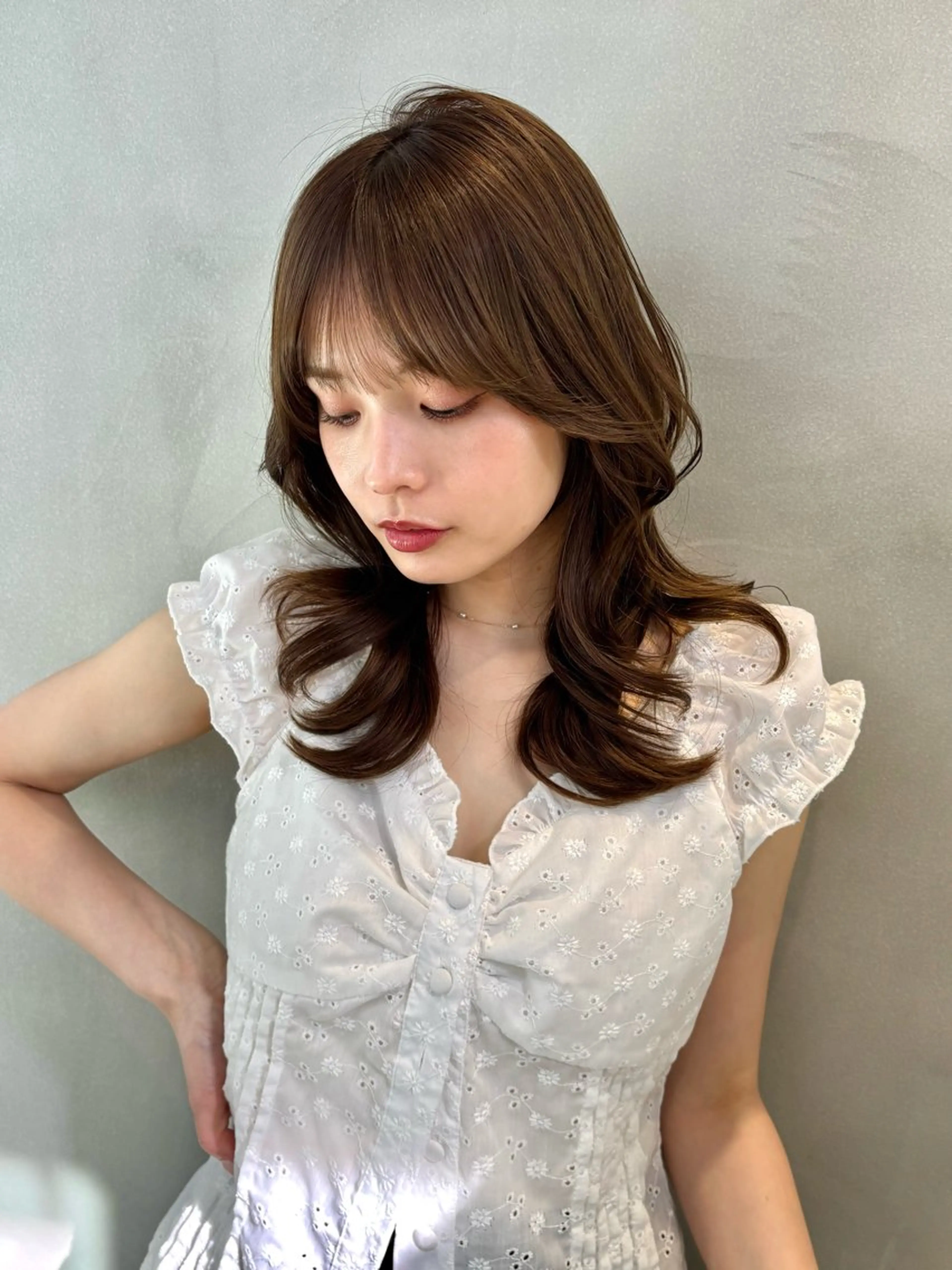 ミディアム レイヤーカット 大宮/トレンドヘア 🌙Kaoriのヘアスタイル