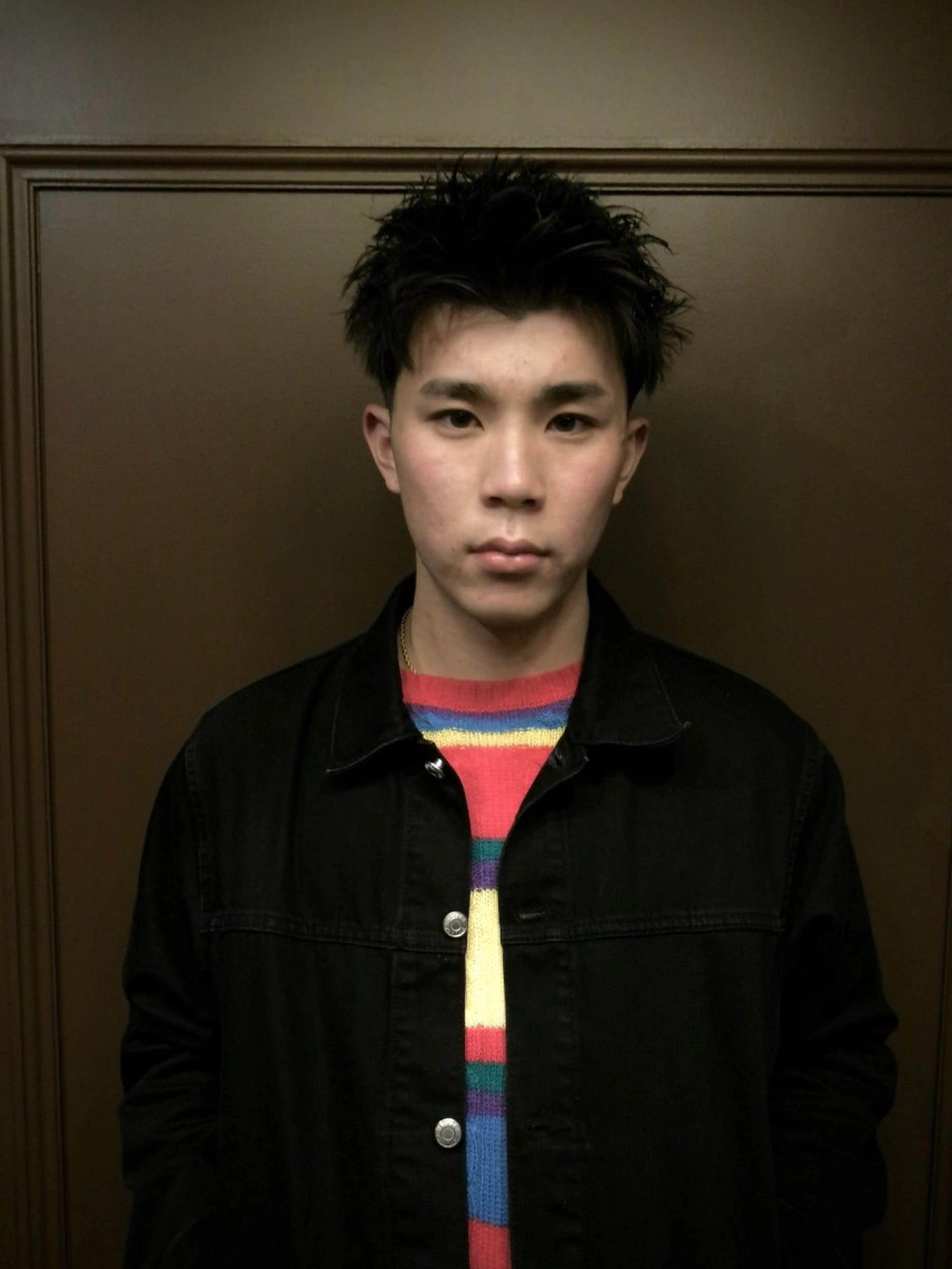 メンズ フェードカット 窪田 力也のヘアスタイル