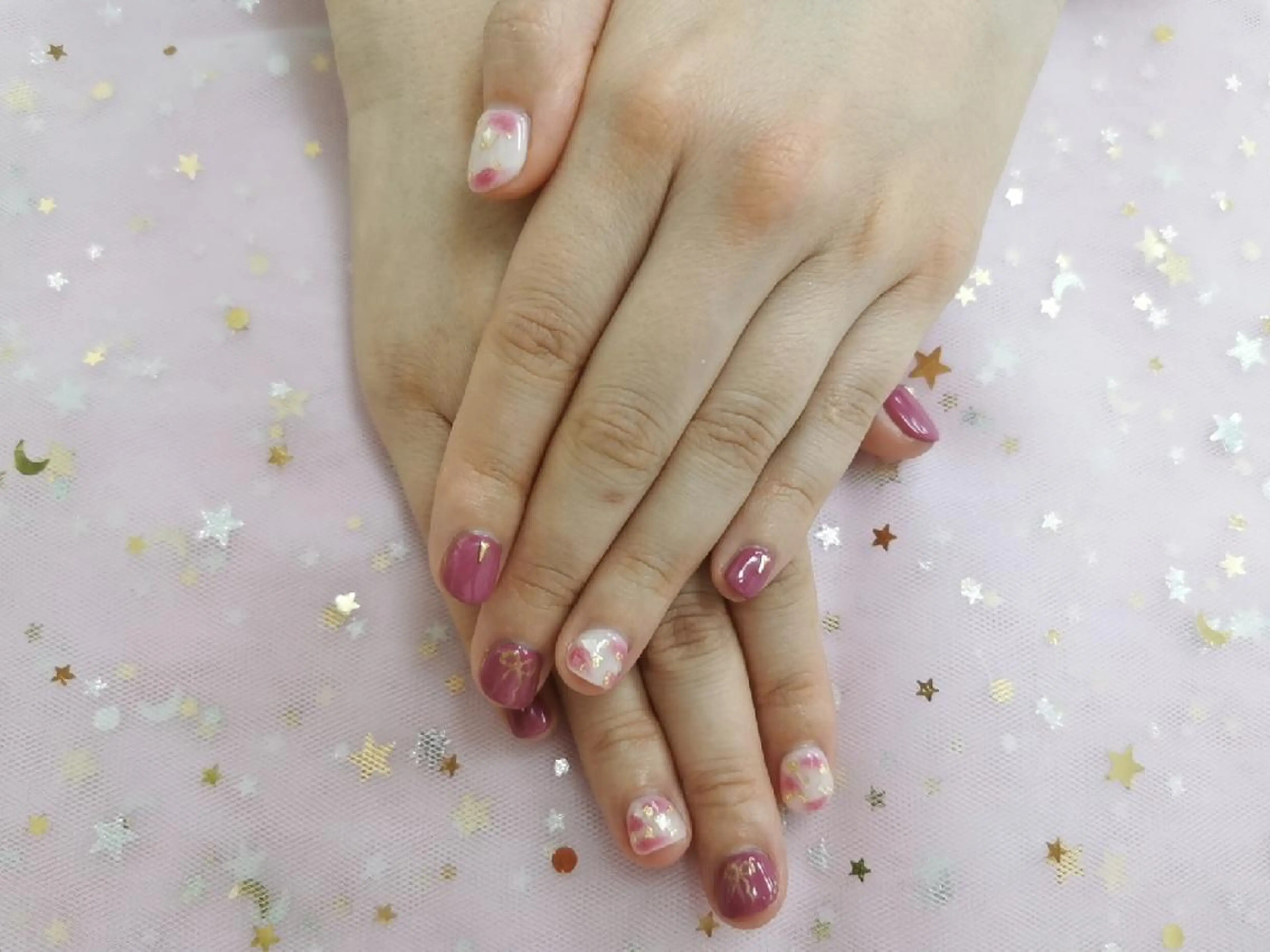 ネイル ハンドネイル 上福岡 らんらんのネイルデザイン