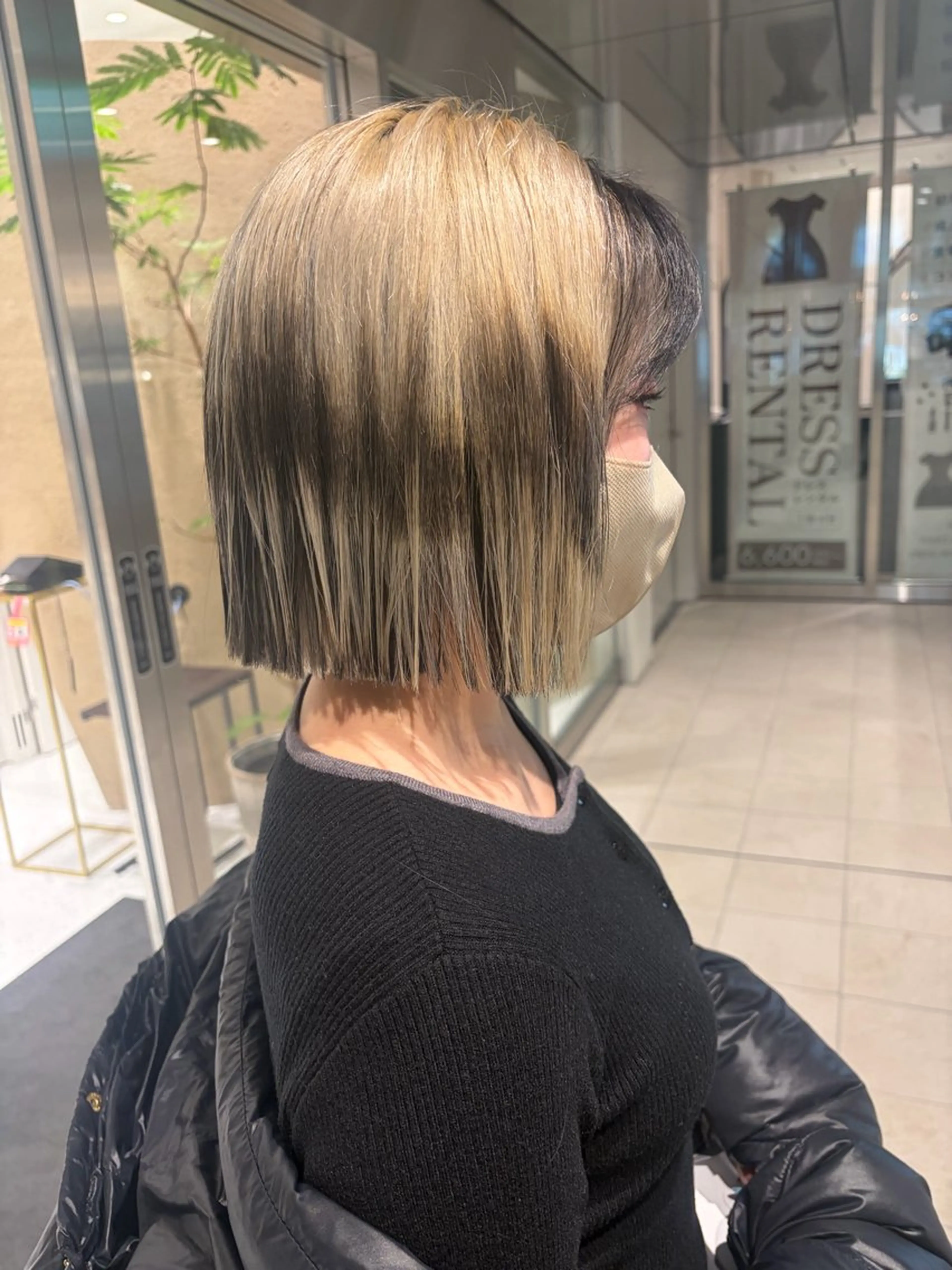 ミディアム はらだ あゆのヘアスタイル