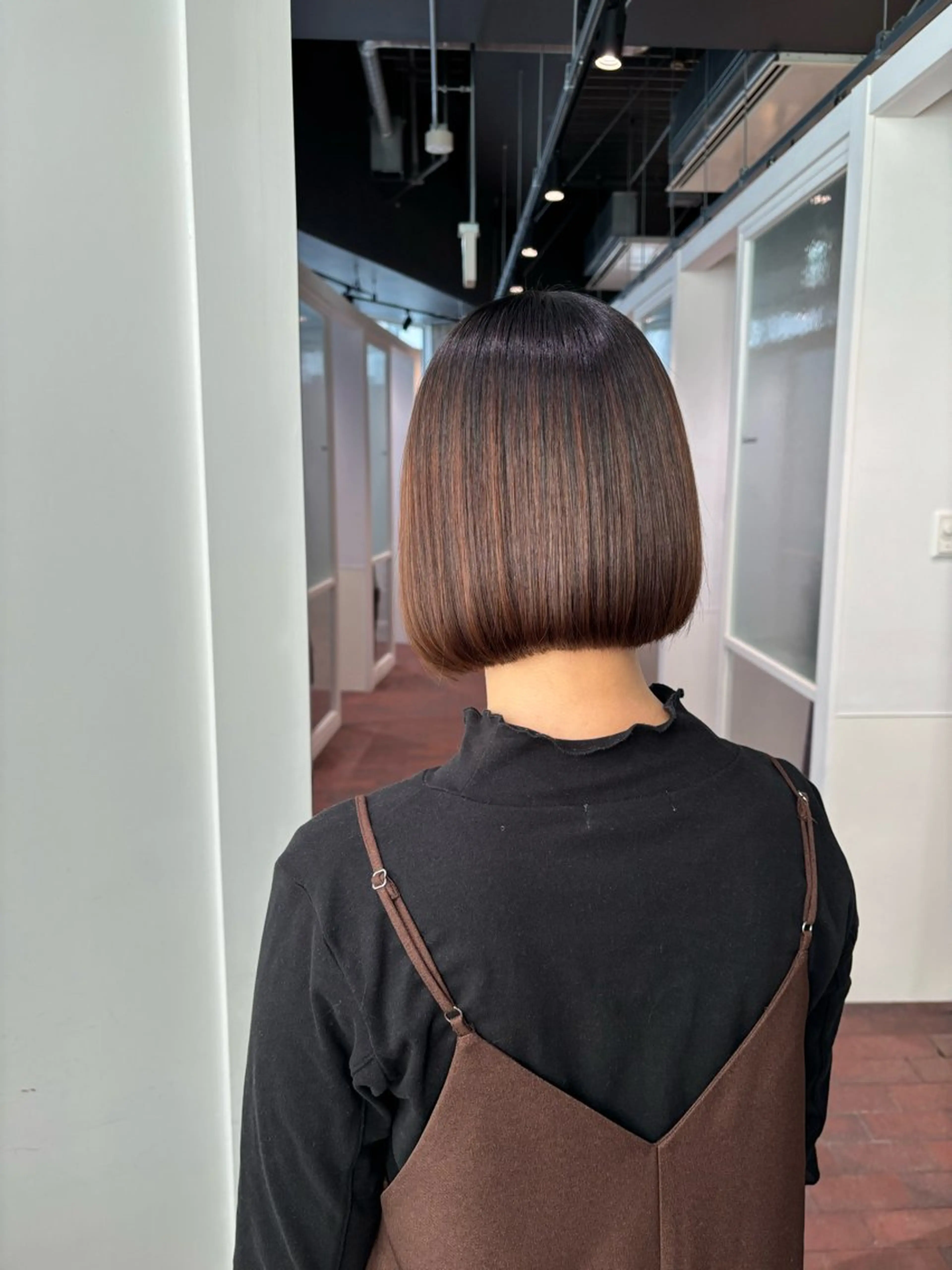 ショート ボブ マンツーマン 縮毛矯正/マユコのヘアスタイル