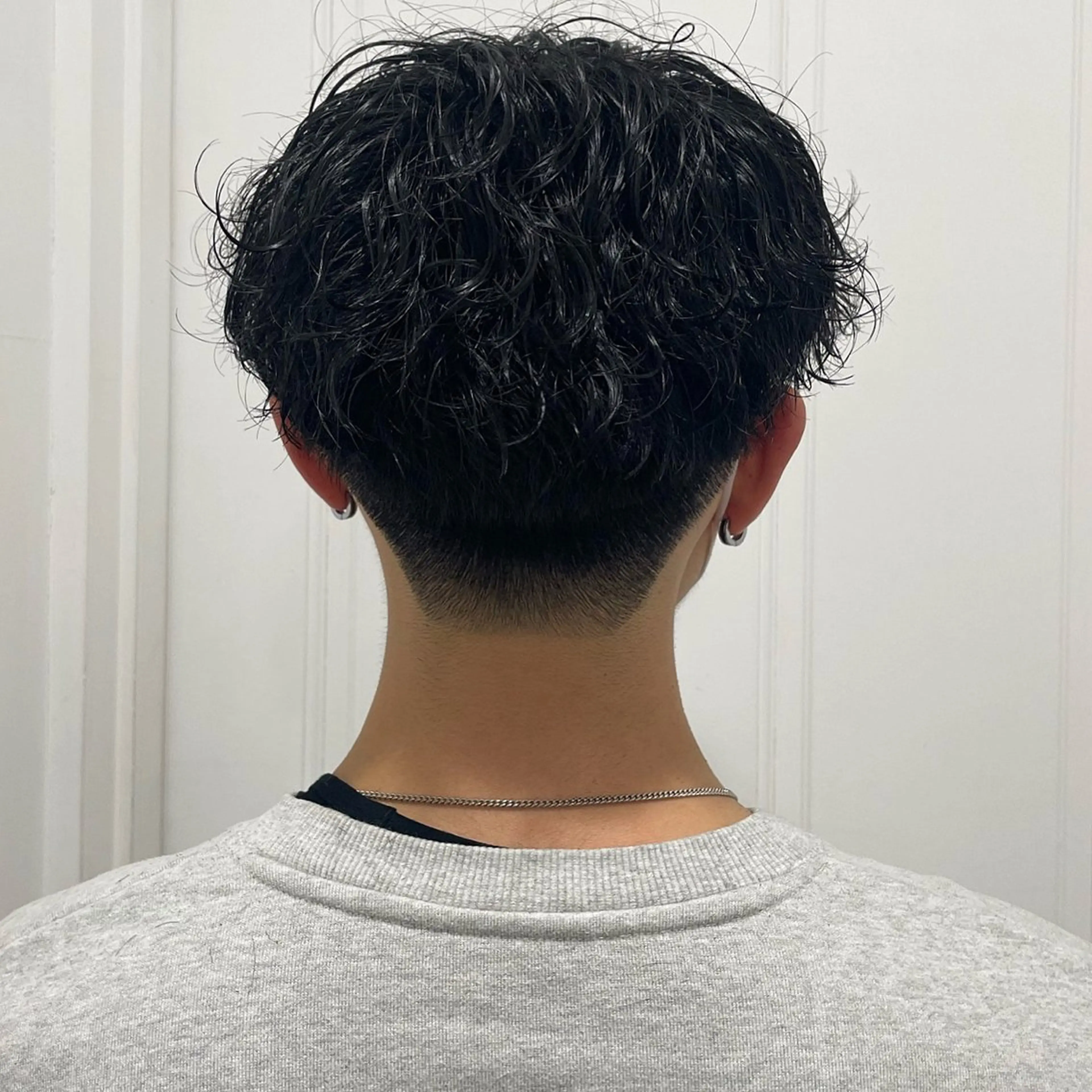 パーマ メンズ マッシュ メンズパーマ 刈り上げ 波巻きパーマ clan .のヘアスタイル