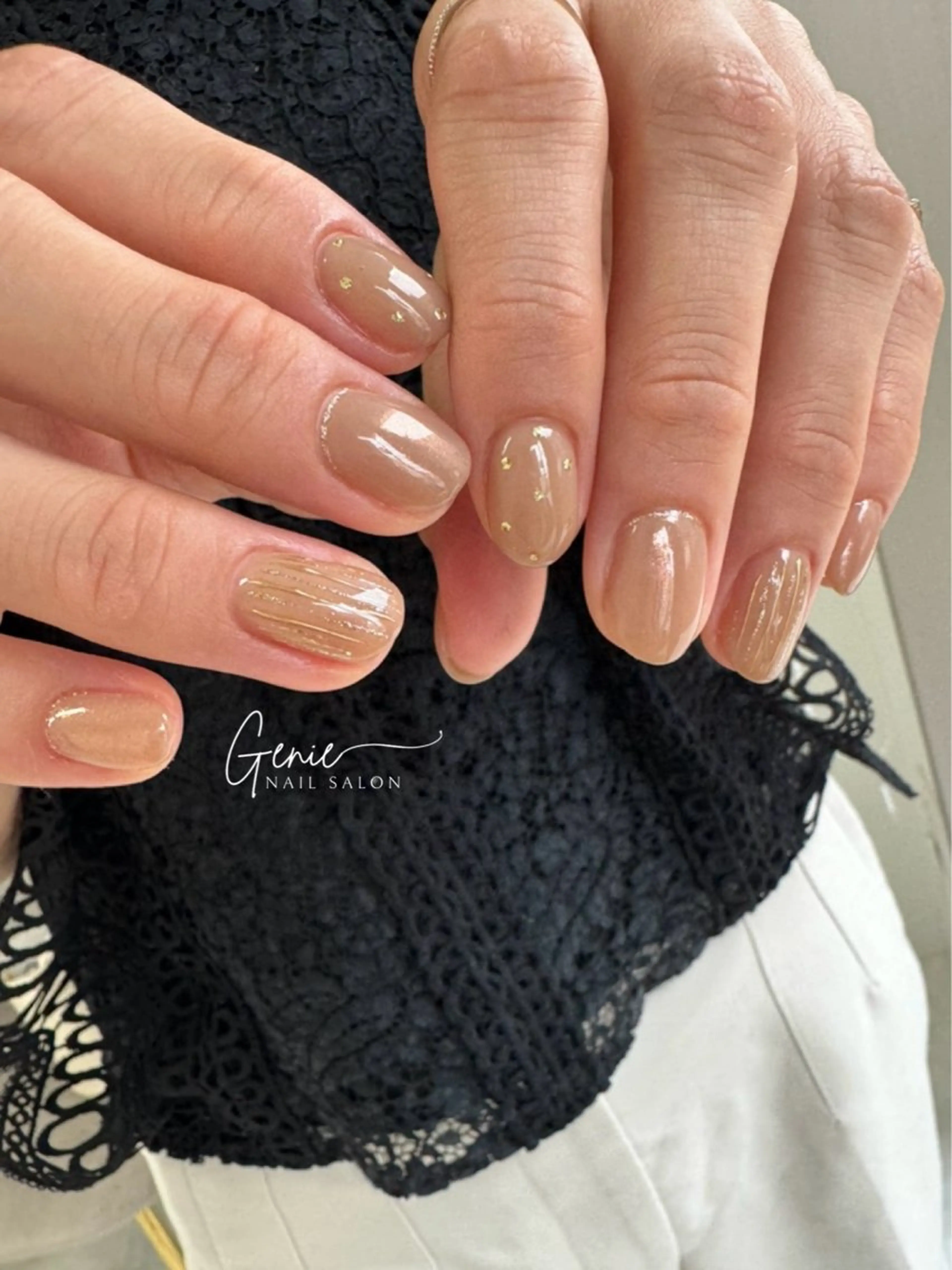 ネイル ニュアンスネイル ハンドネイル Nail salon Genieのネイルデザイン
