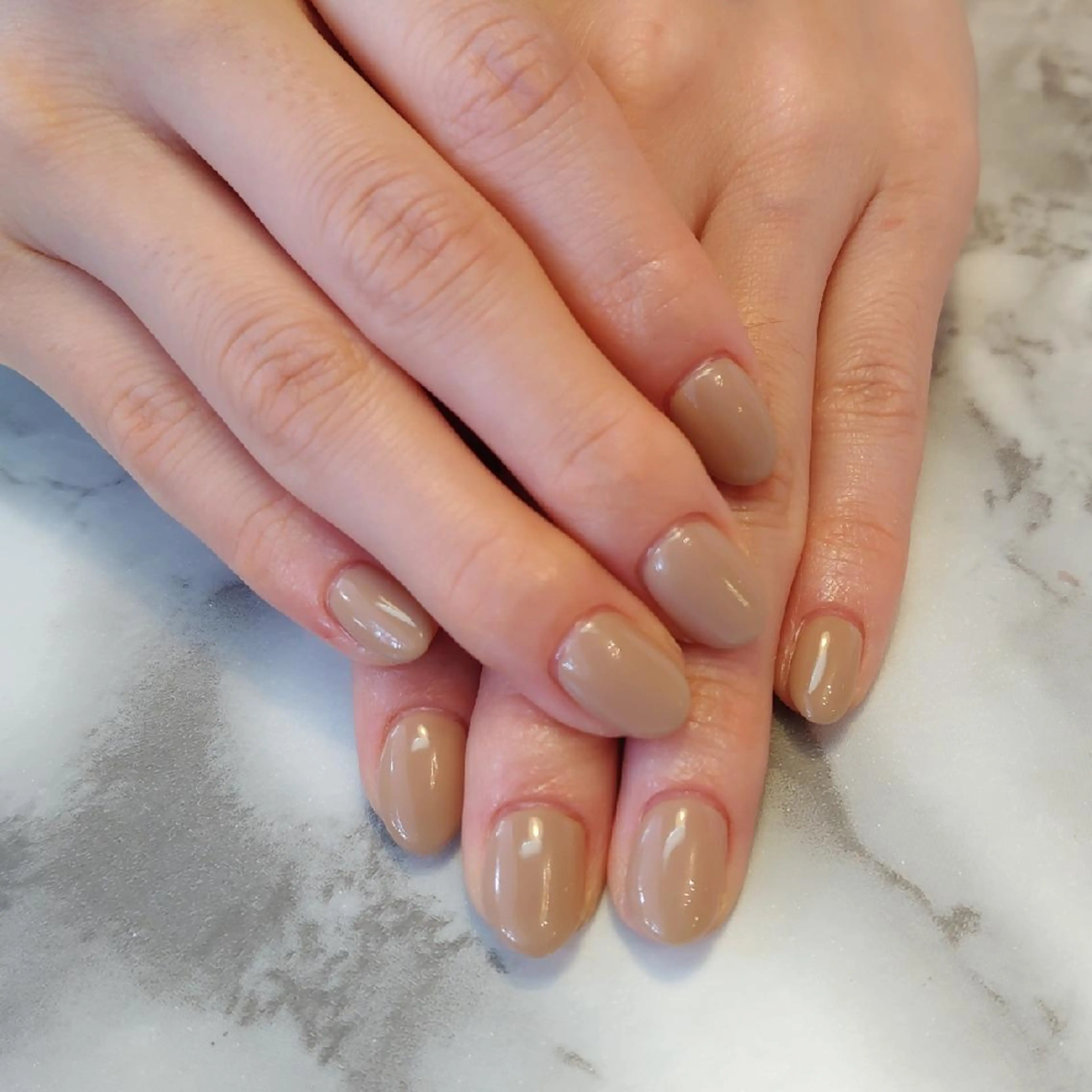 ネイル ワンカラーネイル ジェヌインネイル 河内のネイルデザイン