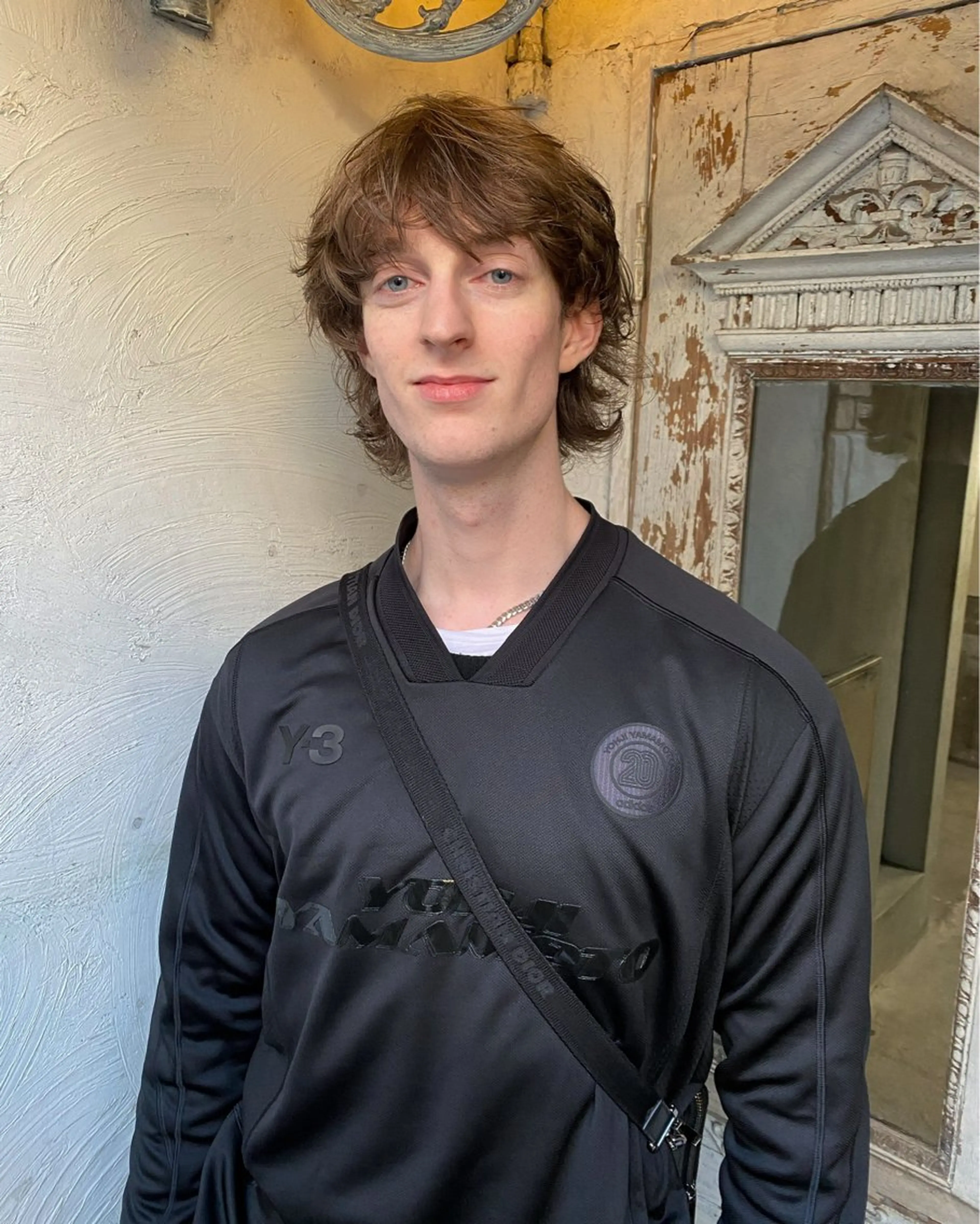 ショート カラー パーマ メンズ カット ヘアカラー パーマ、髪質改善 カズマのヘアスタイル