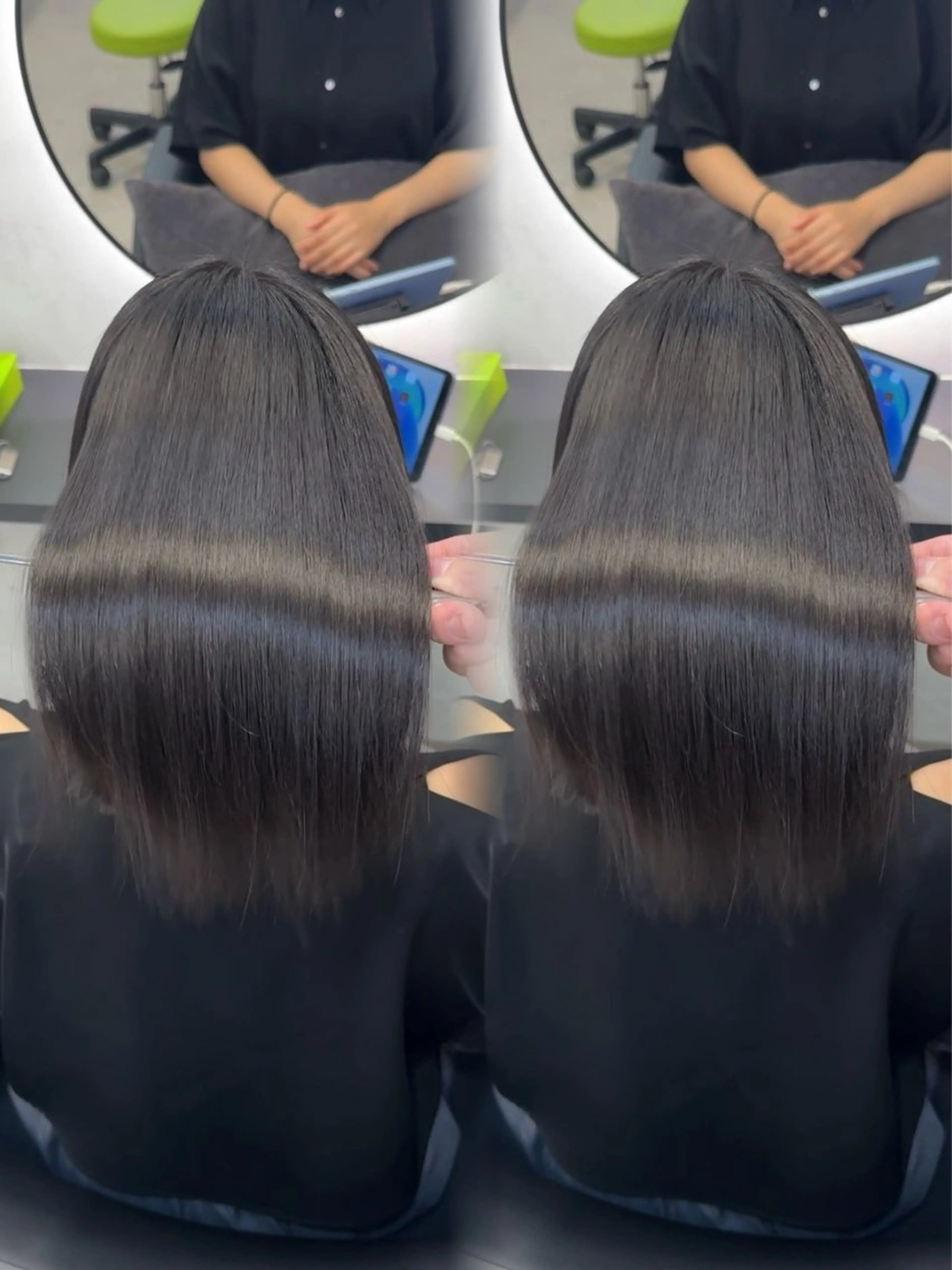 ミディアム ヘアアレンジ カット トリートメント 新宿 /髪質改善/ 縮毛矯正/ヒュウガのヘアスタイル