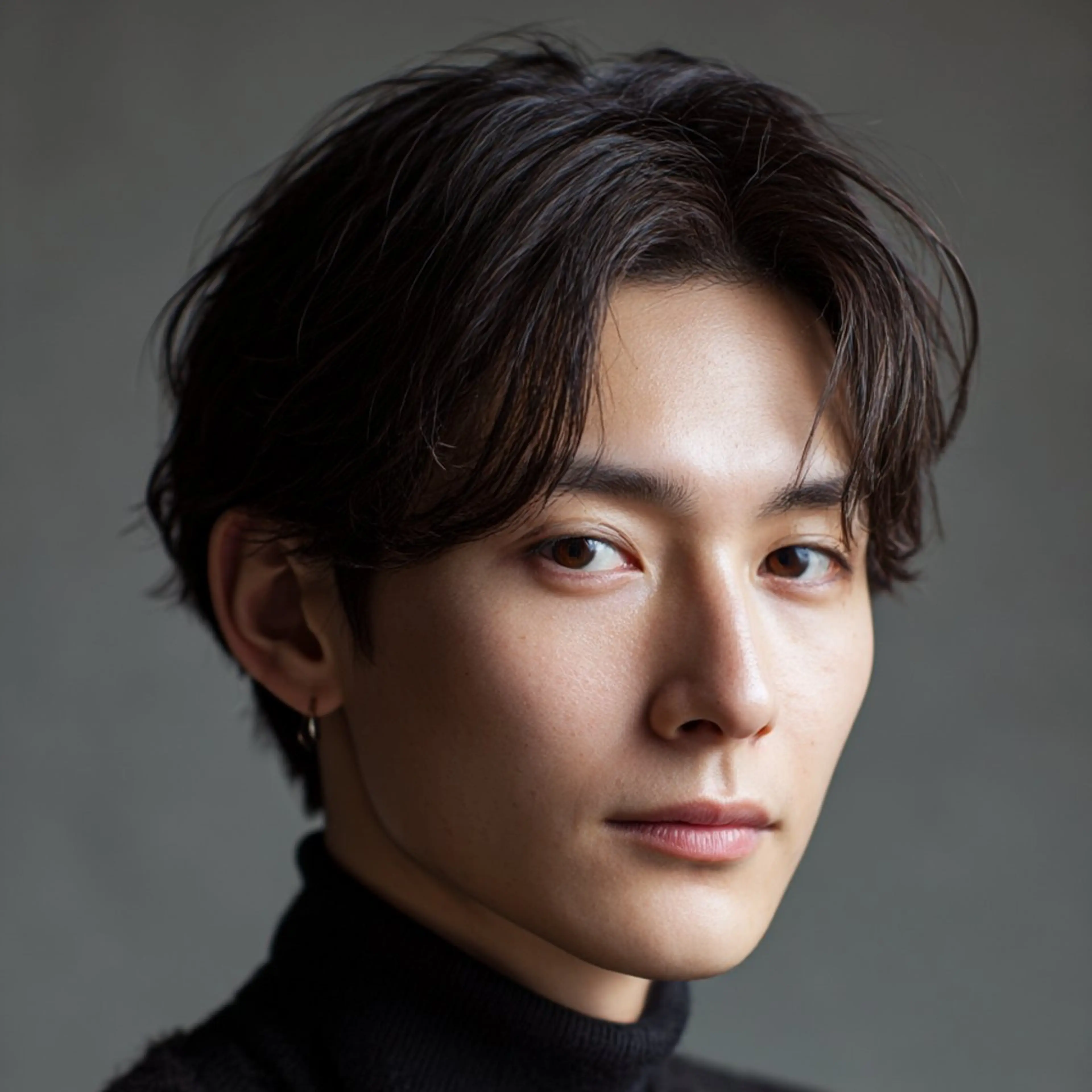 メンズ 飯田 知将のヘアスタイル