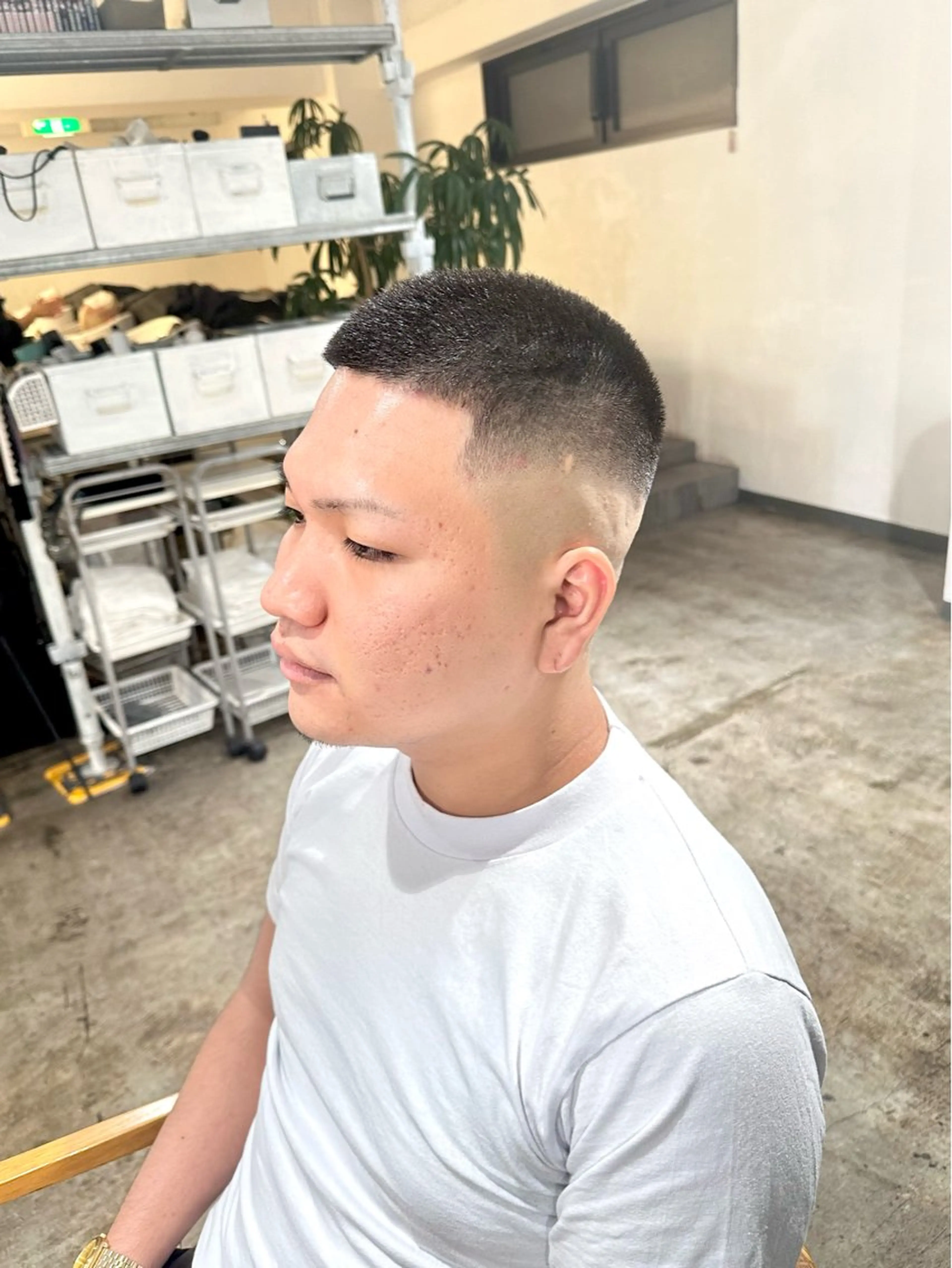 メンズ フェードカット スキンフェード カット 骨格補正施術/メンズ 専門美容師/YUYAのヘアスタイル