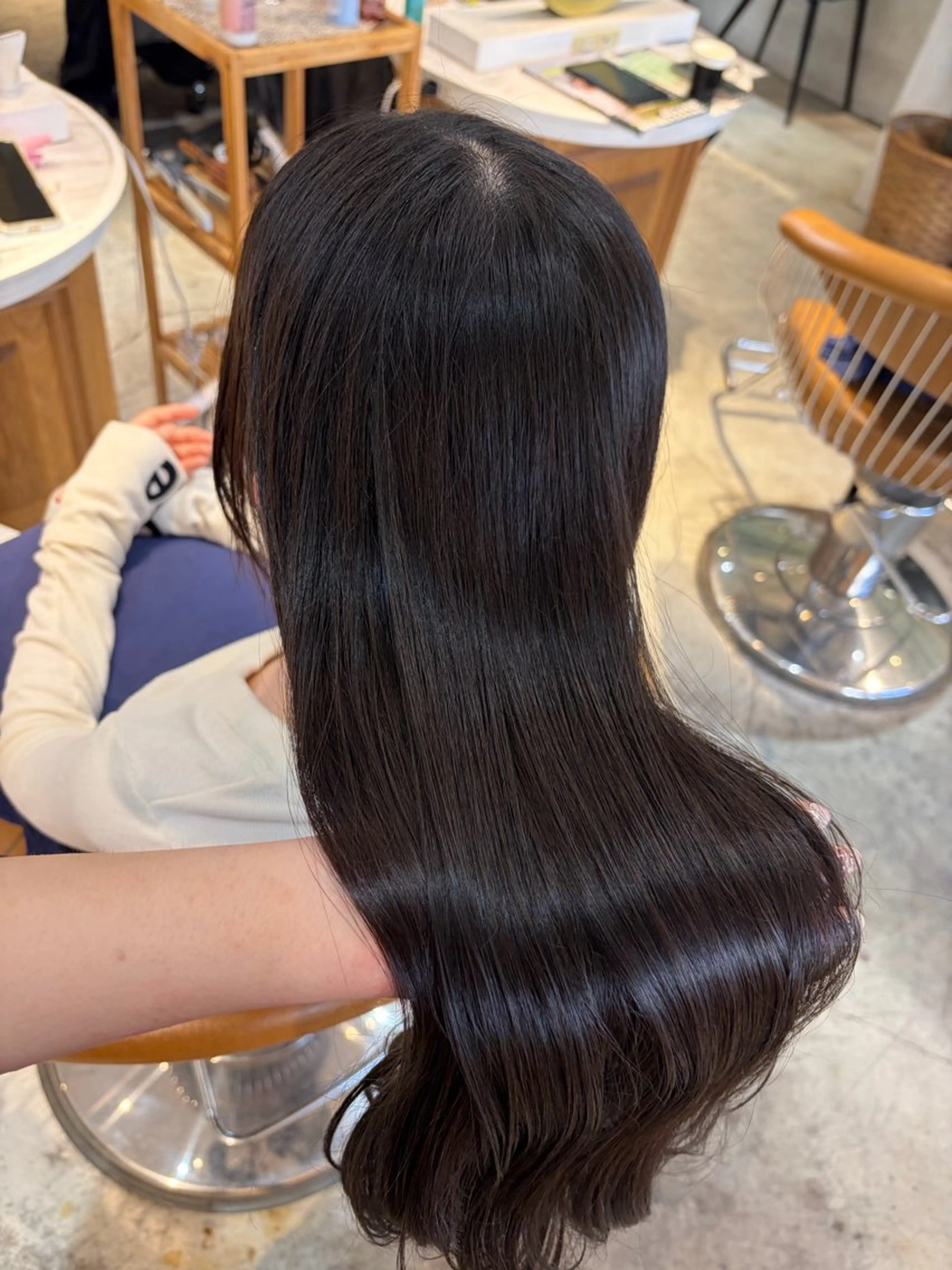 ロング 髪質改善 縮毛矯正 トリートメント カット ヘアカラー トリートメント ヘアセット 髪質改善/ボブ /韓国/erikoのヘアスタイル