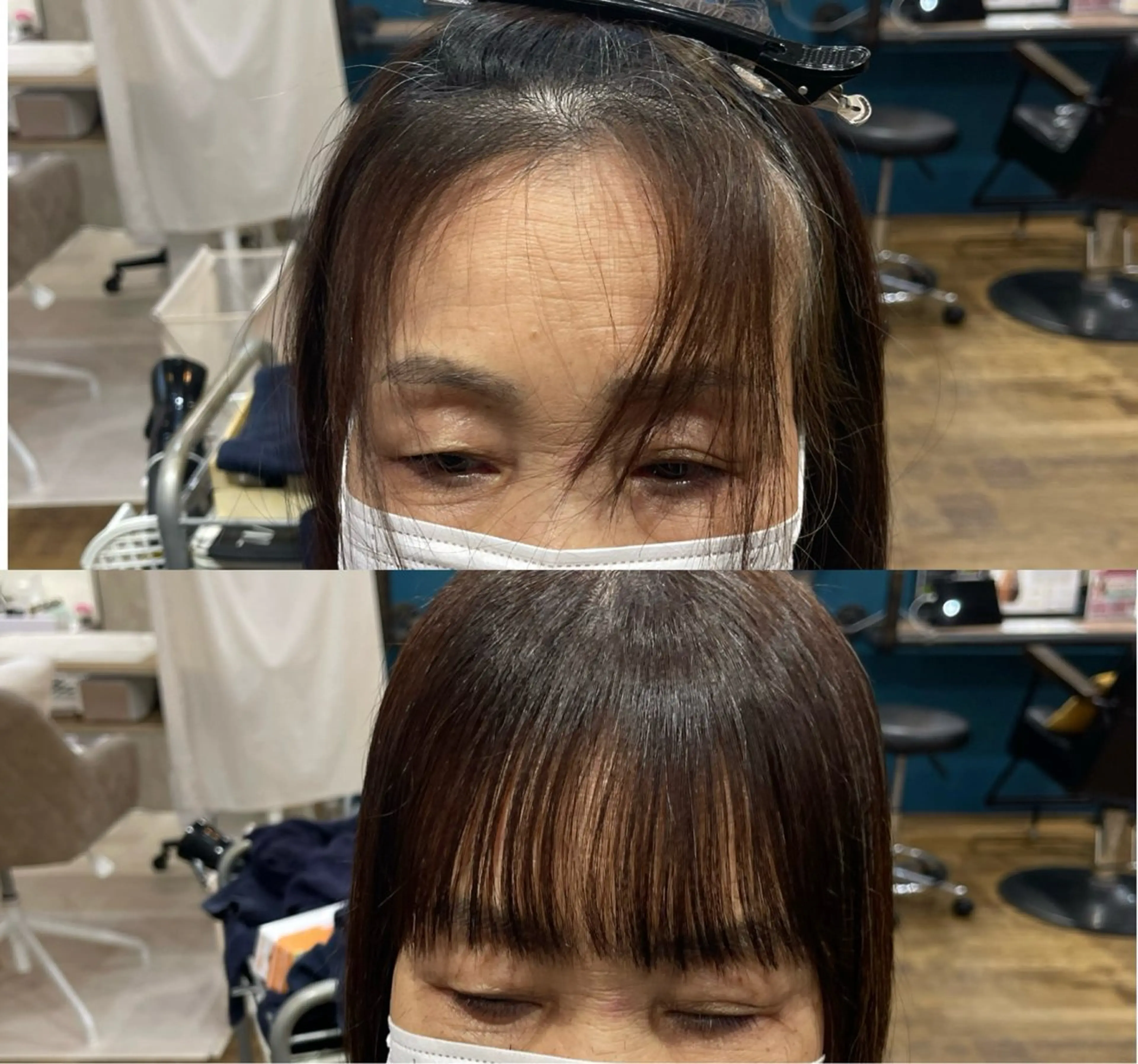 ショート 縮毛矯正 カット パーマ 福島 和弥のヘアスタイル