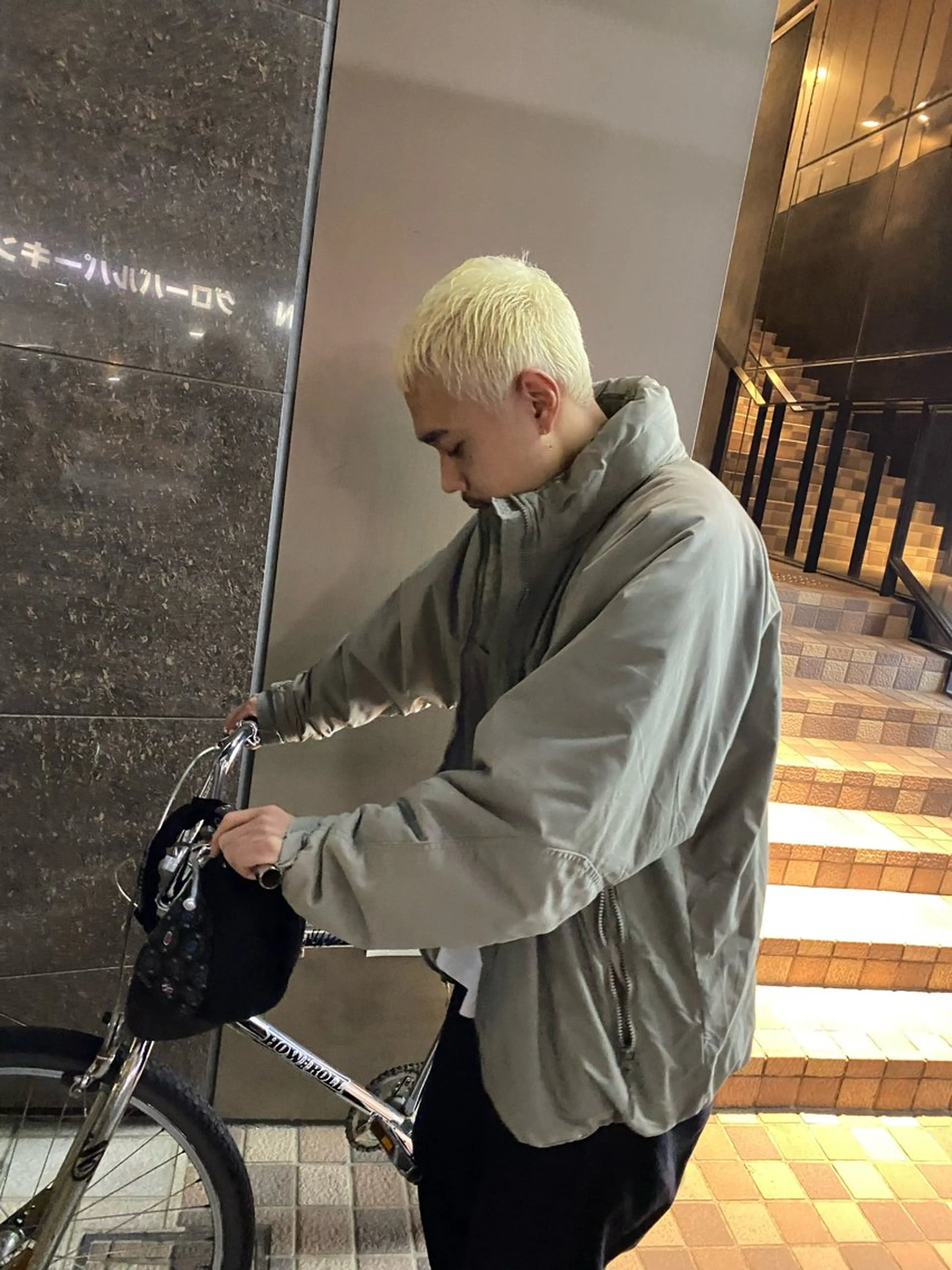 ショート カラー メンズ ヘアカラー トリートメント 吉武 茂暉のヘアスタイル