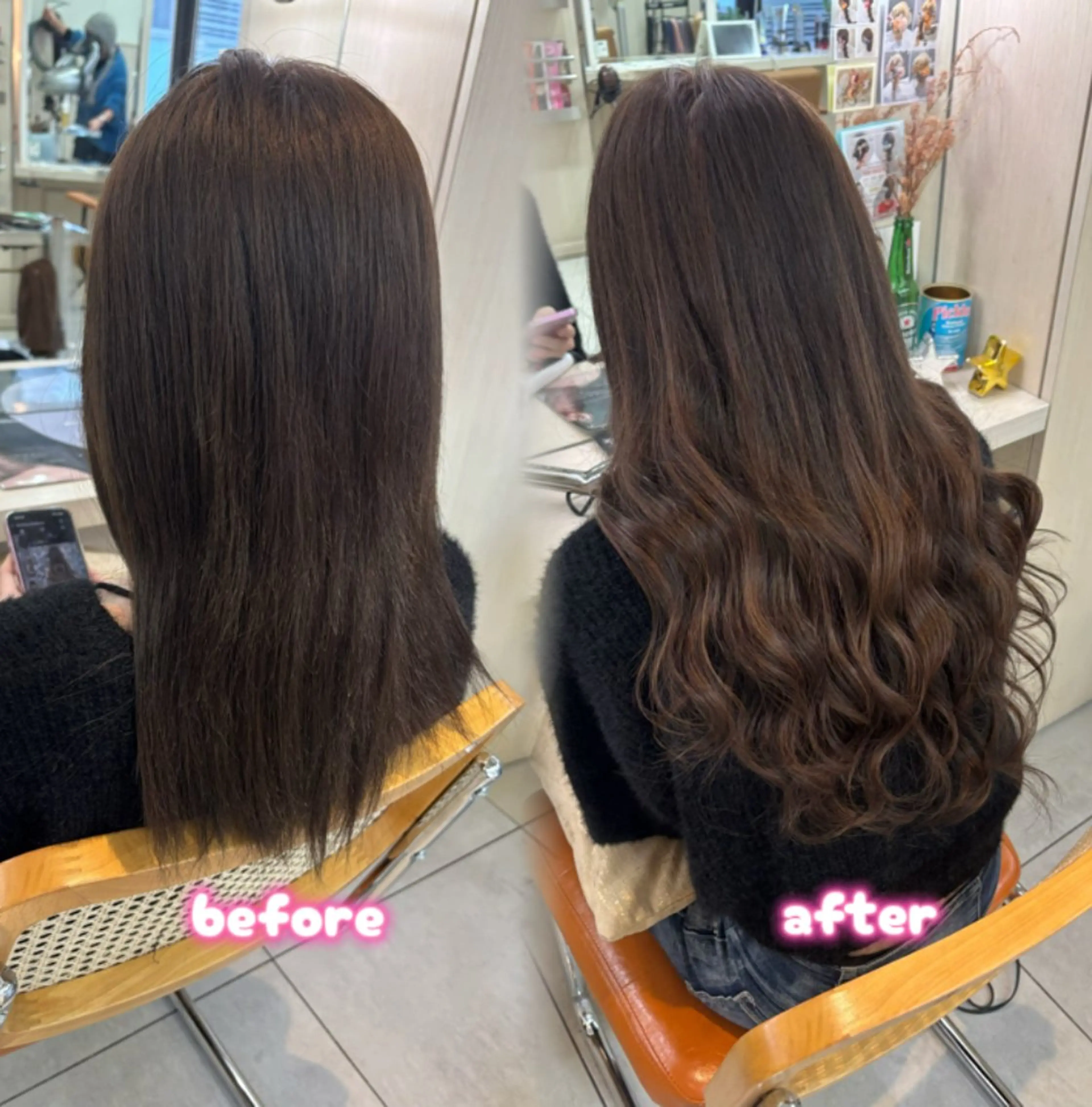 ロング カット エクステ ヘアセット エクステ/横浜 ハイライト/なつみのヘアスタイル