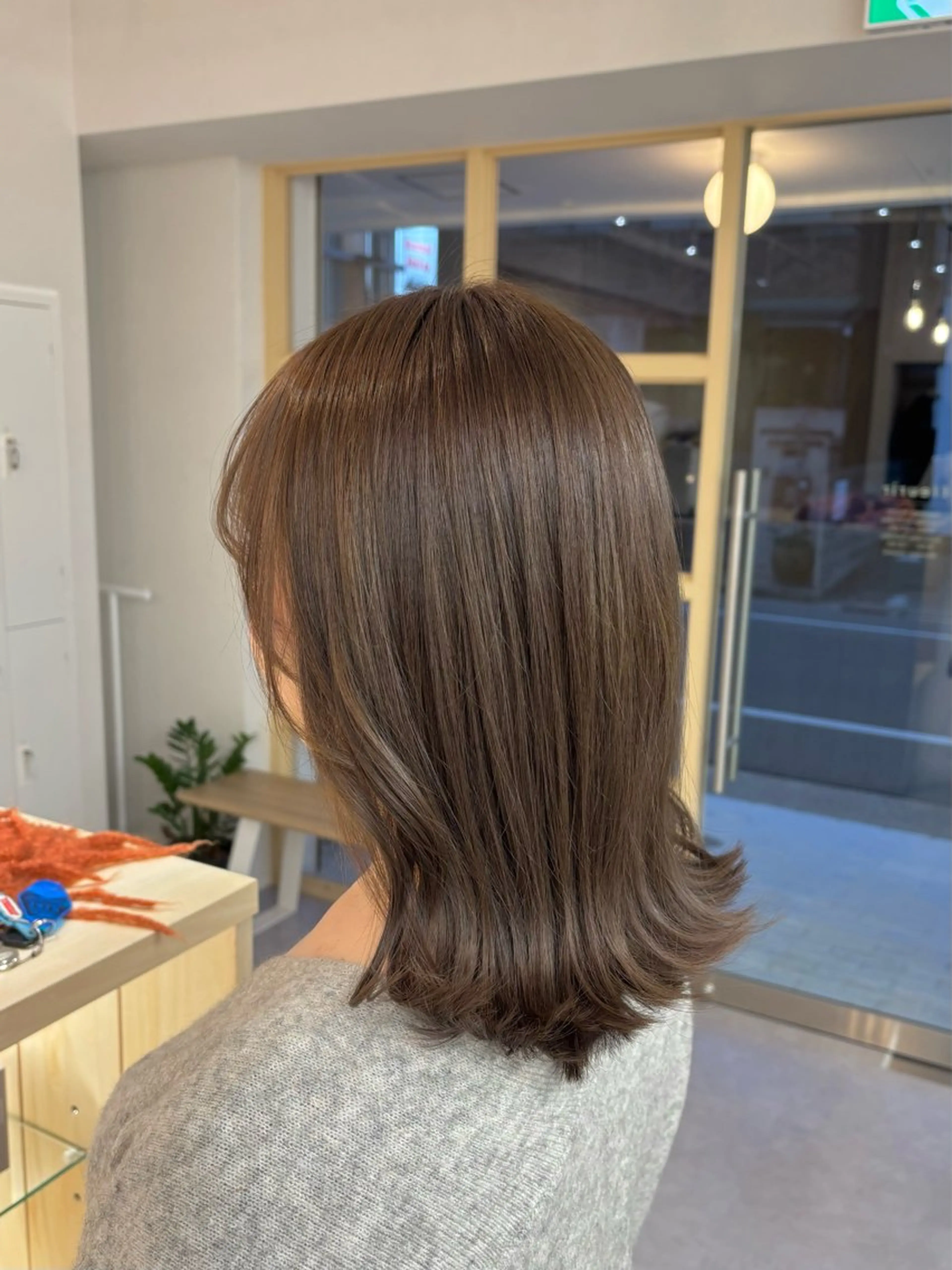 ミディアム カラー tre.甲子園口店 M A R Iのヘアスタイル