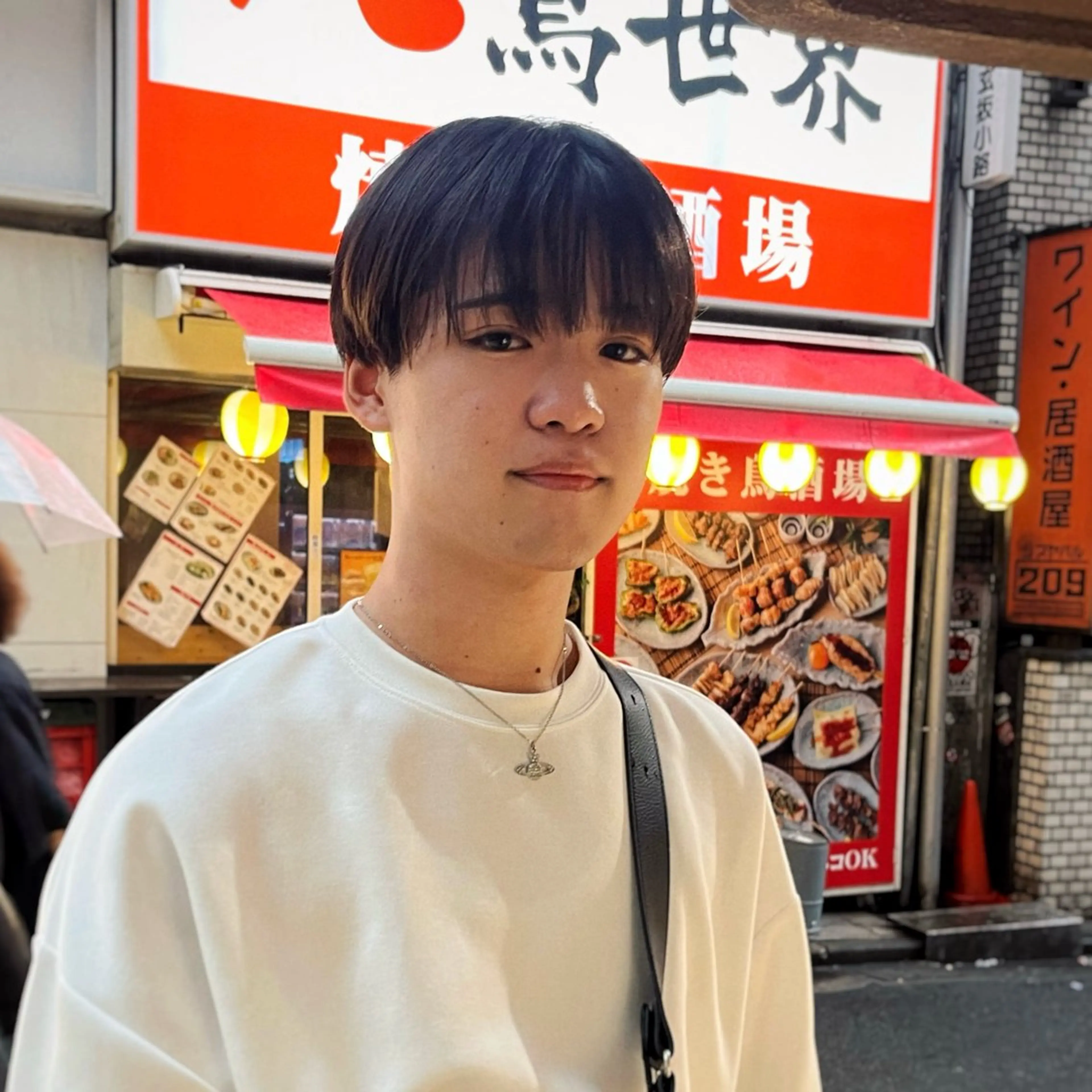 メンズ RIKU⚡️毛流れ ヘア×眉ワックスのヘアスタイル