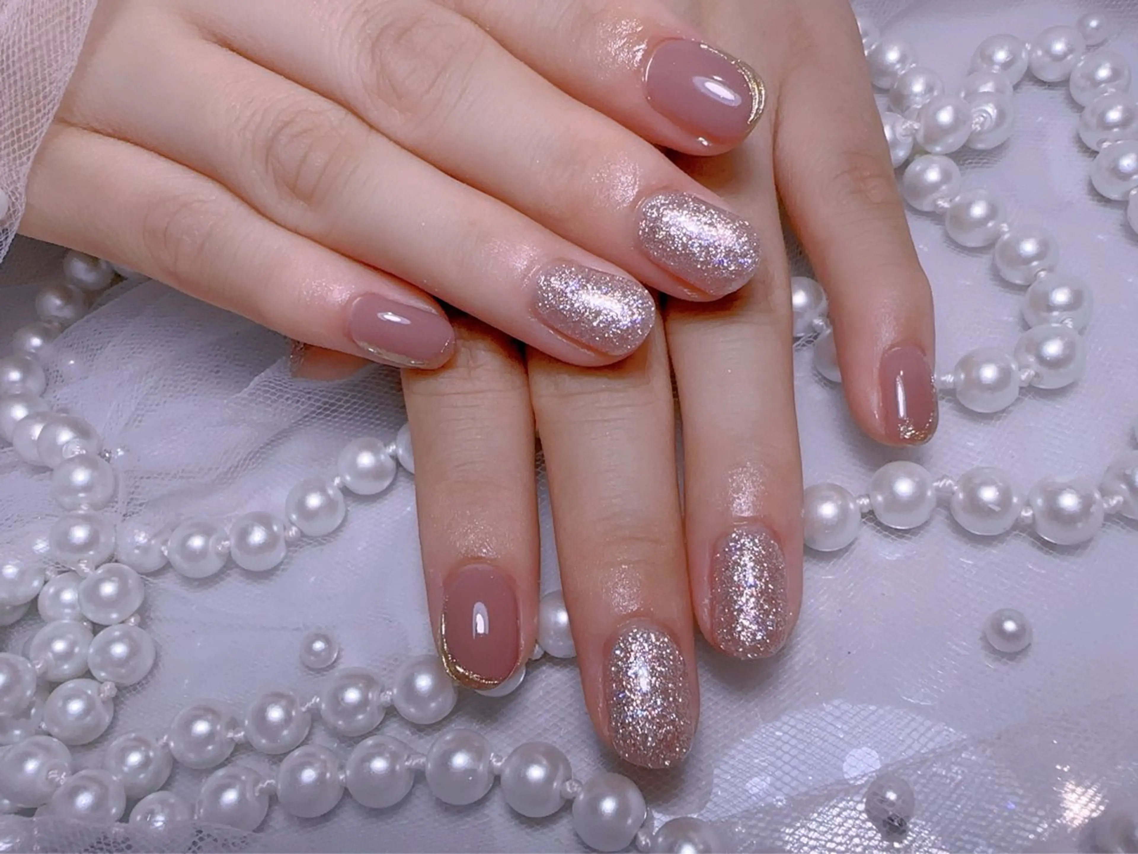 ネイル シンプルネイル ハンドネイル You&Me Miyuのネイルデザイン