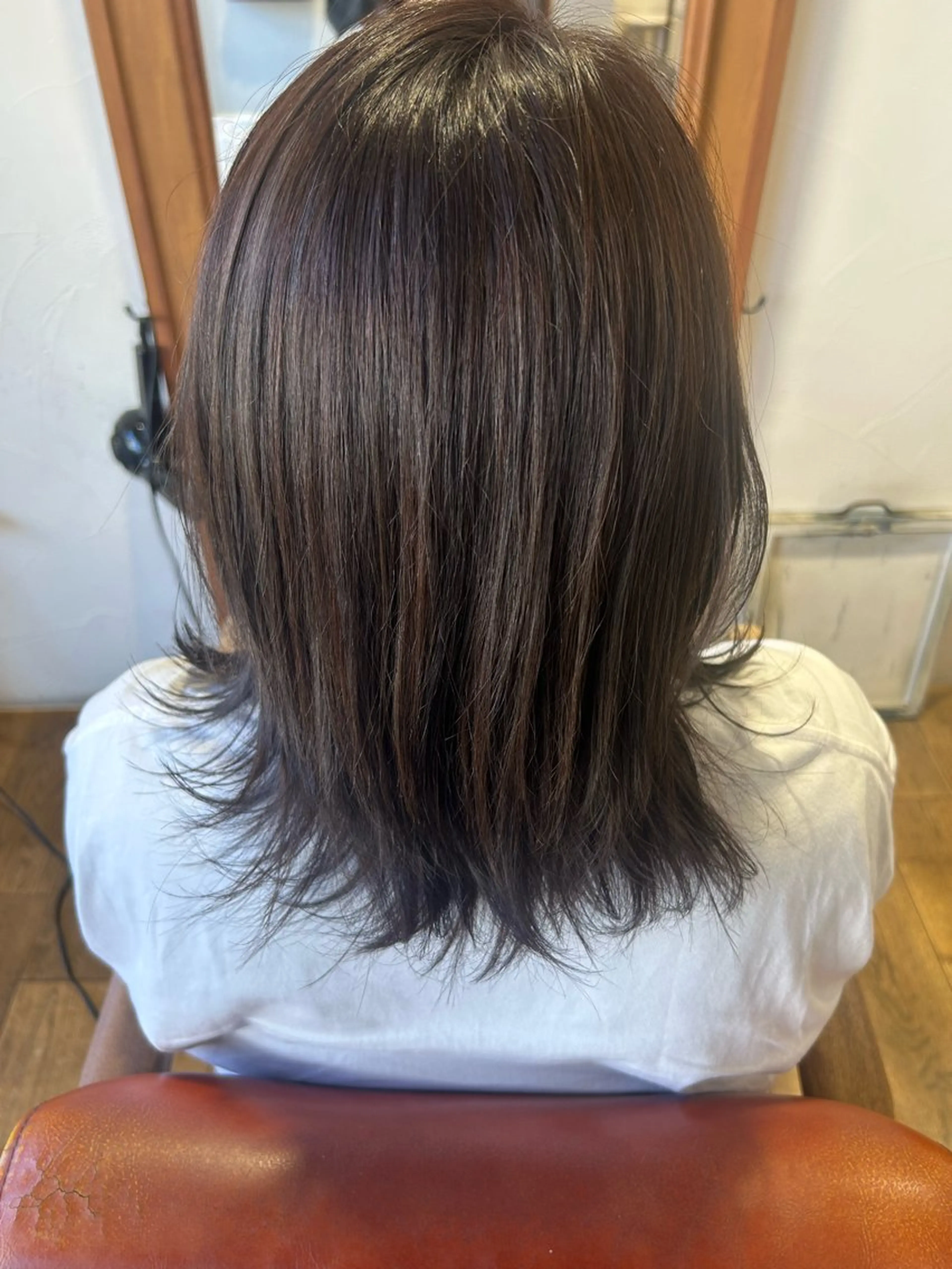 セミロング ヘアカラー 木村 優輝斗のヘアスタイル