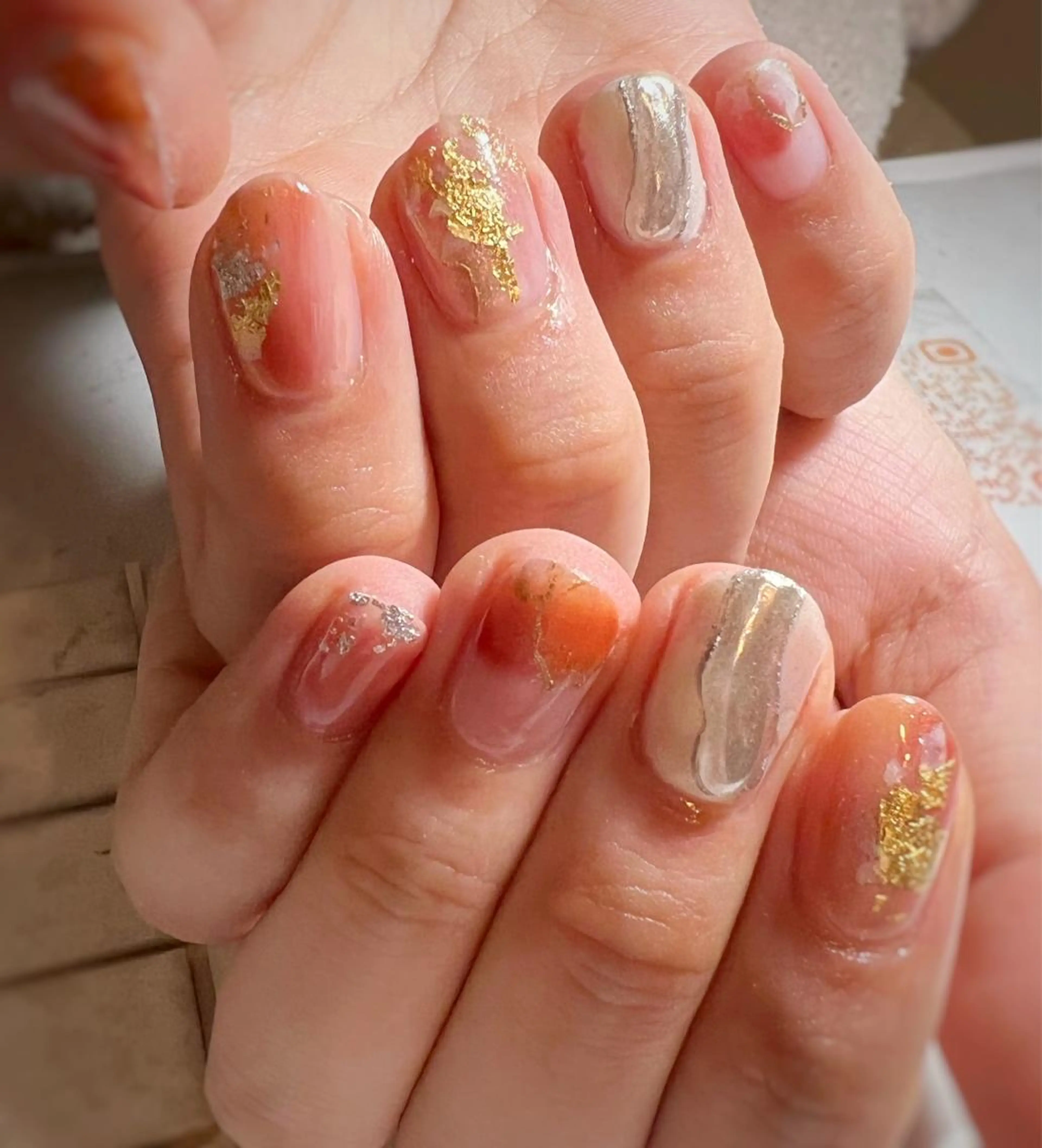 ネイル ニュアンスネイル ぷっくりネイル ハンドネイル private salon mieのネイルデザイン